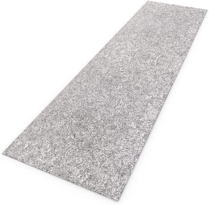 Felt table runner greyish (embossed) Felt table runner greyish (embossed)