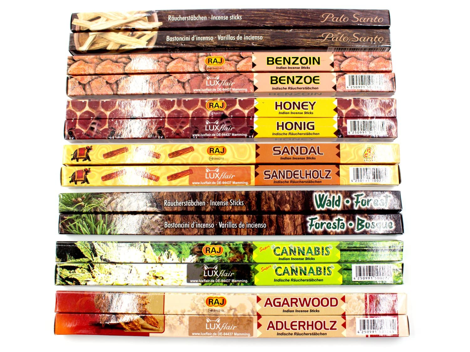Incense set forest and nature