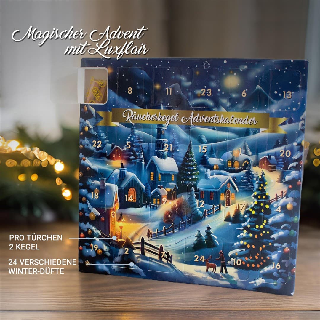 Incense cones Advent calendar - Normal cones