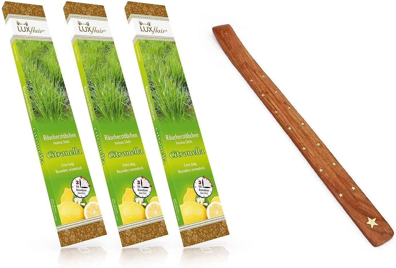 3er Set XXL Räucherstäbchen Citronella (LX2077-3er)