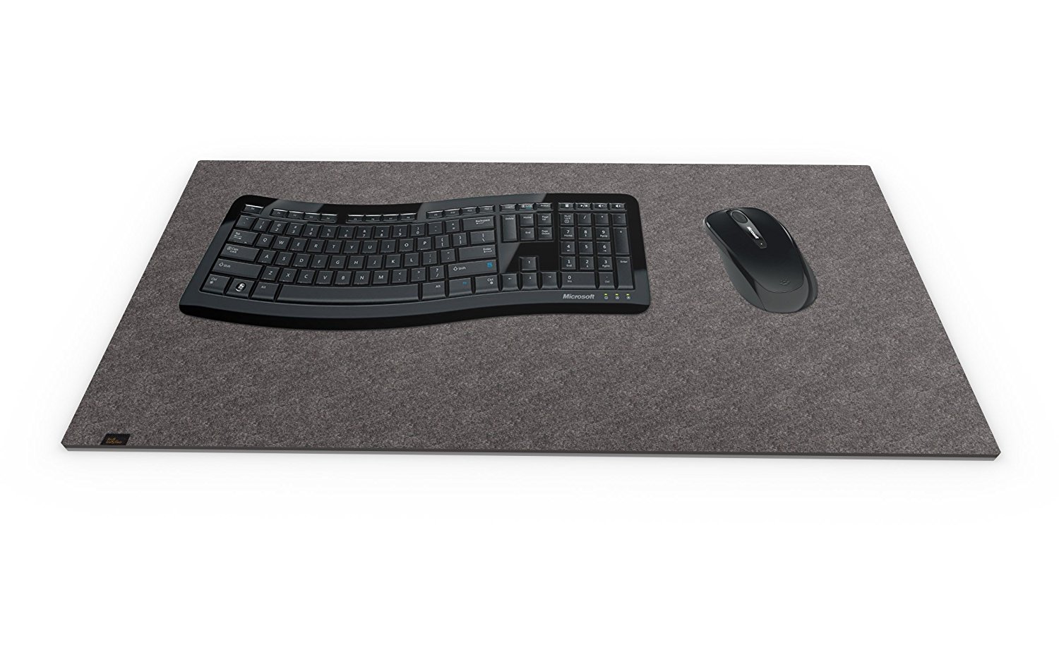 Felt desk mat dark grey Felt desk mat dark grey