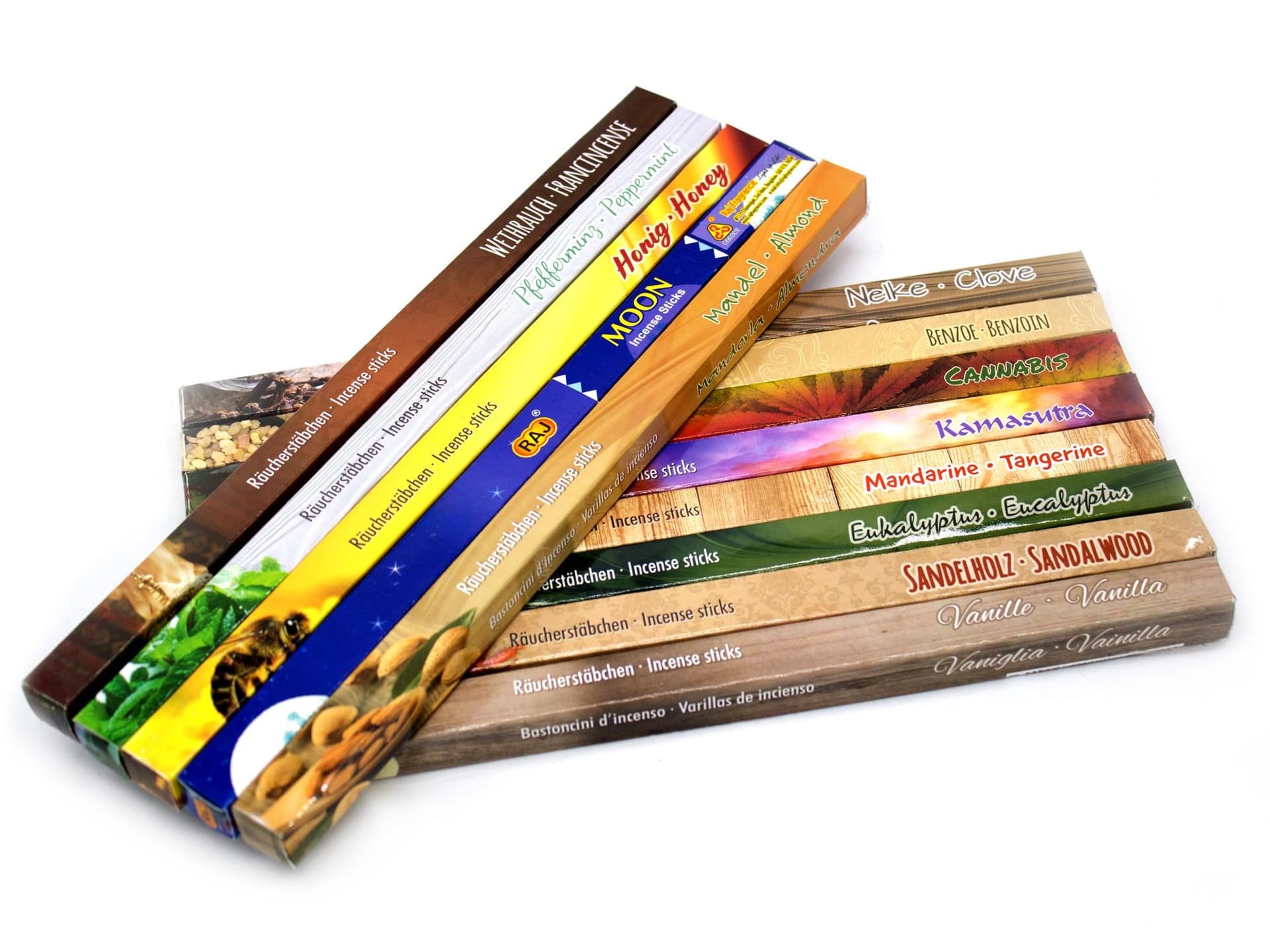 Incense stick mix with 26 fragrances (winter set) Incense stick mix with 26 fragrances (winter set)