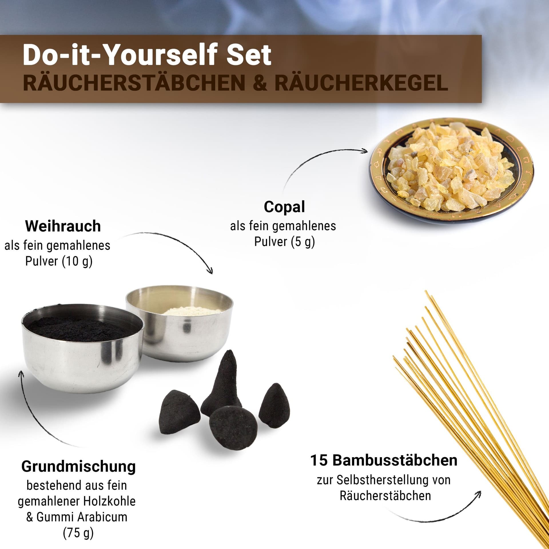 DIY incense sticks incense candle craft kit to make yourself