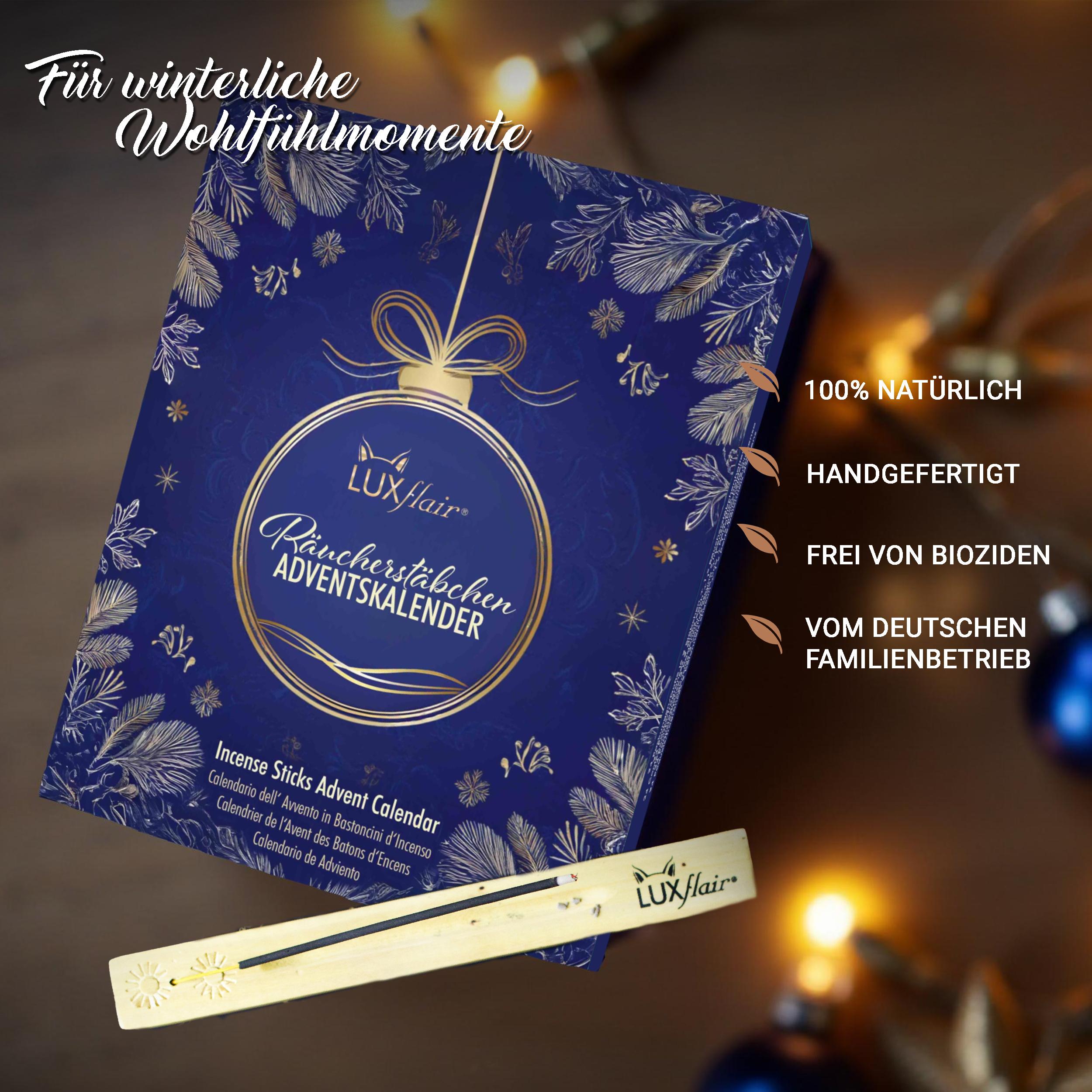 Räucherstäbchen Adventskalender 2025