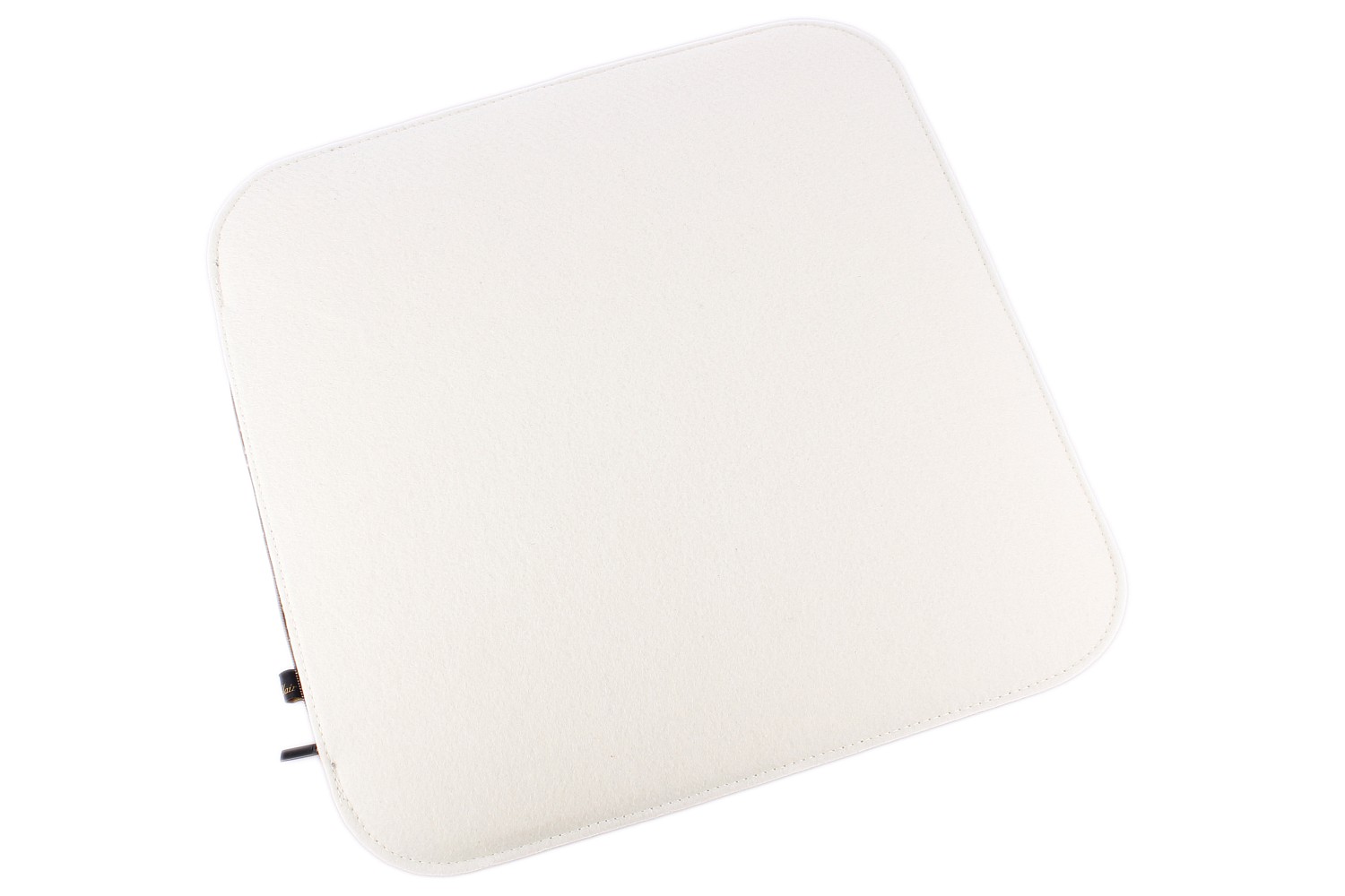 Felt seat cushion grayish/cream white with small defects