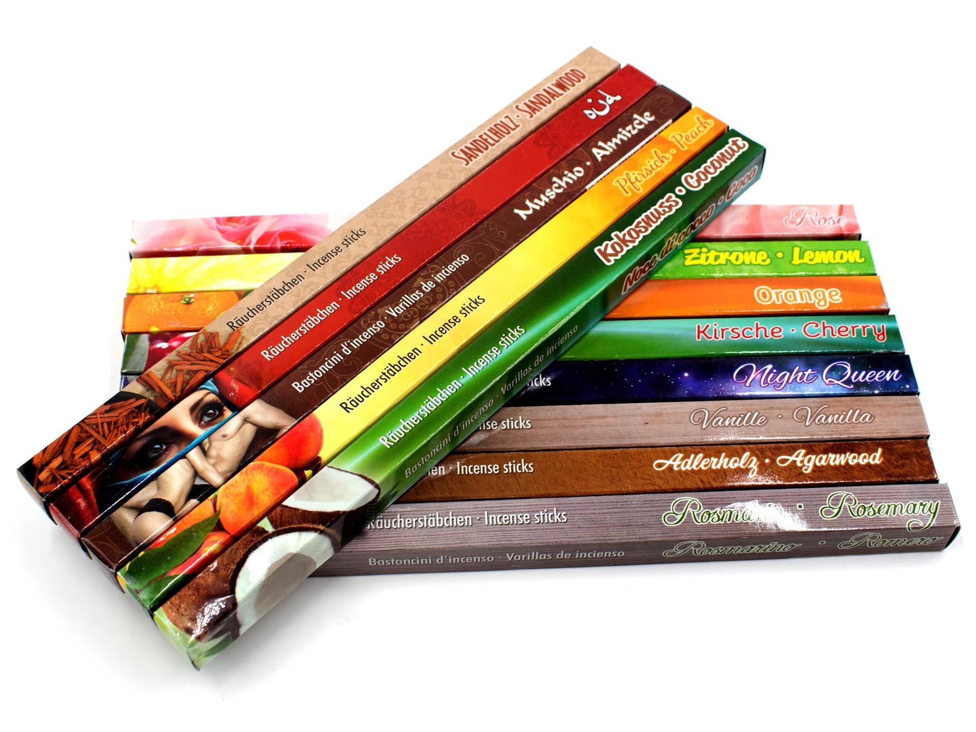 Incense mix with 26 fragrances (summer set) Incense mix with 26 fragrances (summer set)