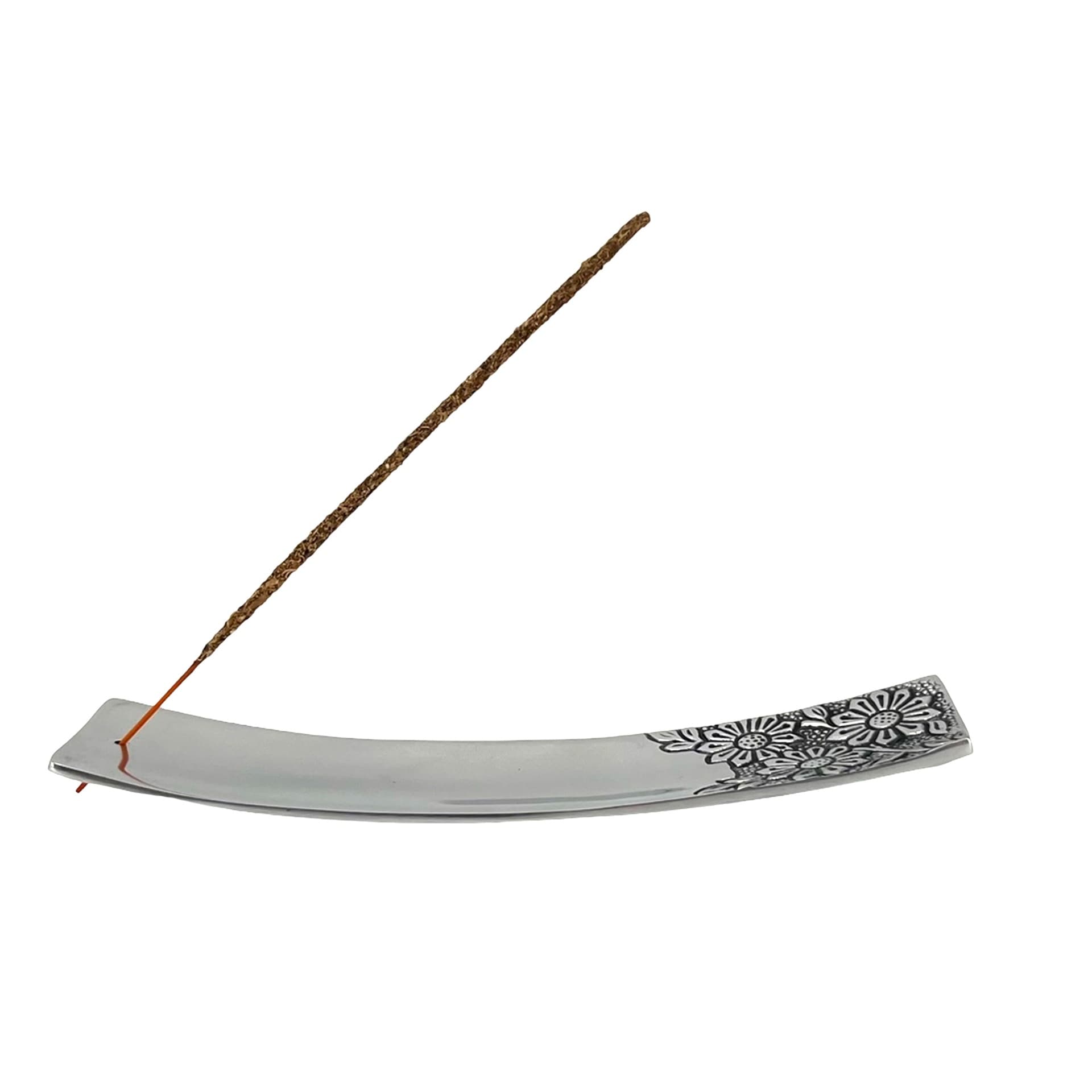 Metal incense holder - flowers Metal incense holder - flowers