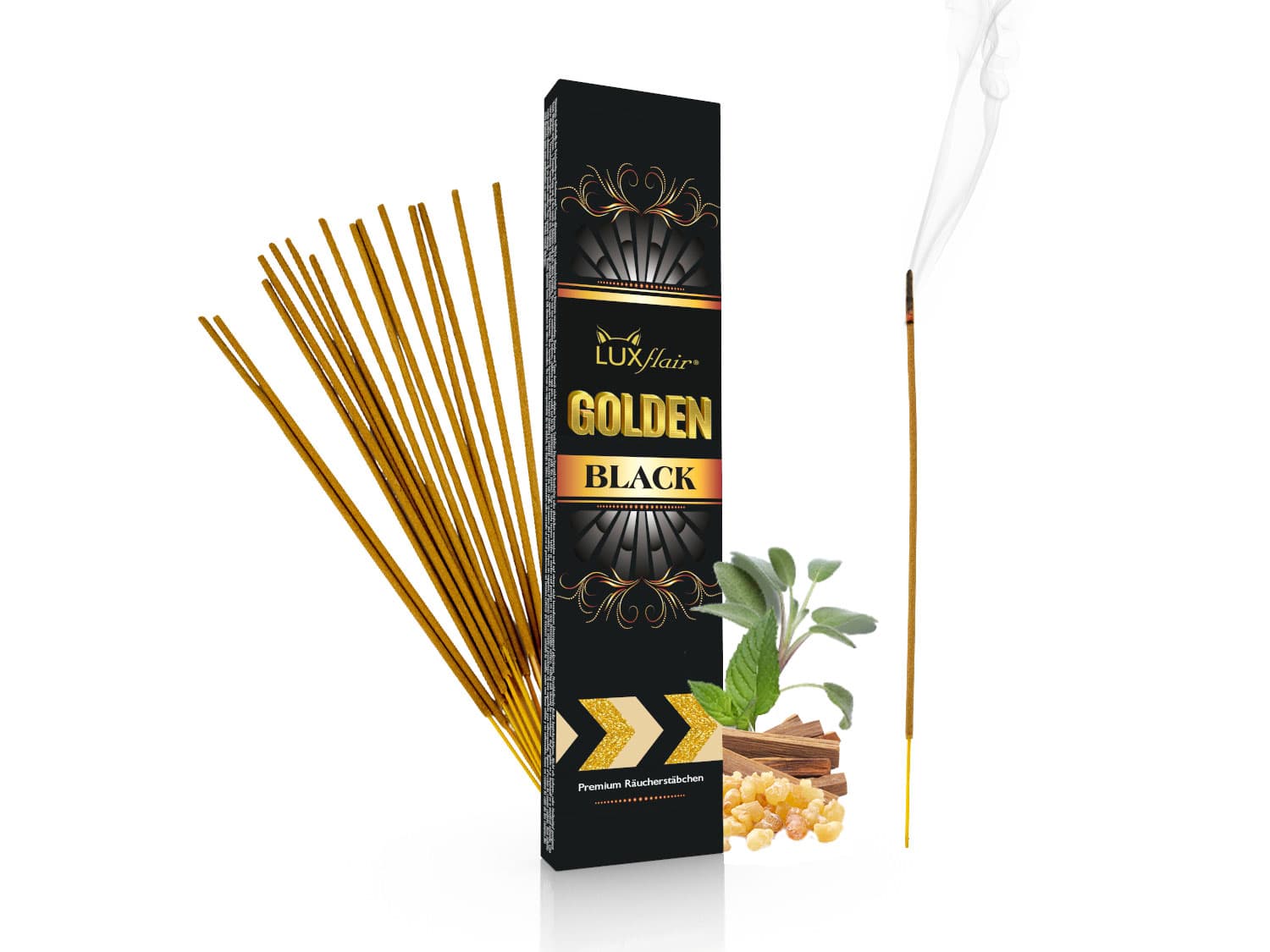 Incense sticks GOLDEN BLACK Incense sticks GOLDEN BLACK