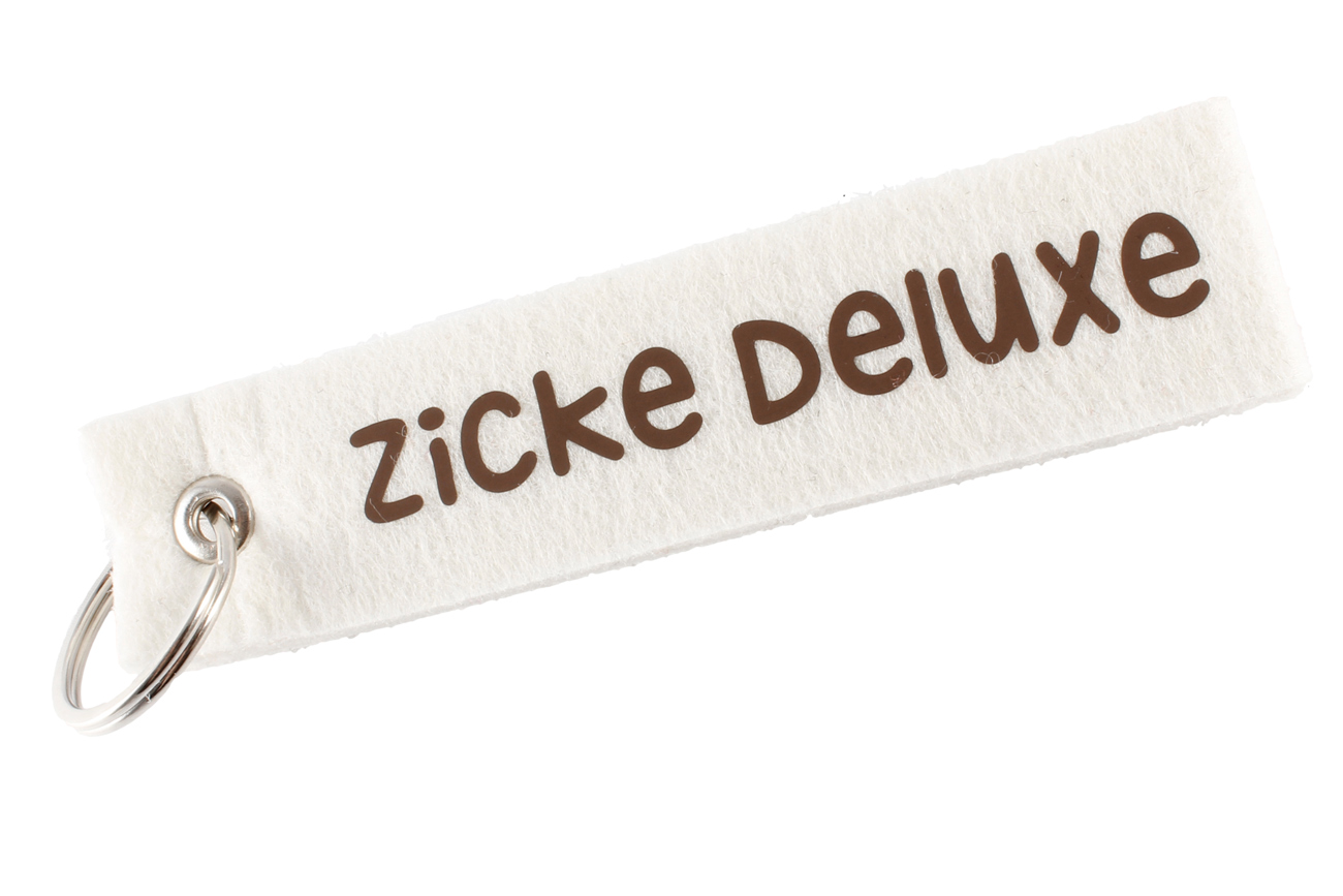 Filz Schlüsselanhänger "Zicke Deluxe" (LX1540)