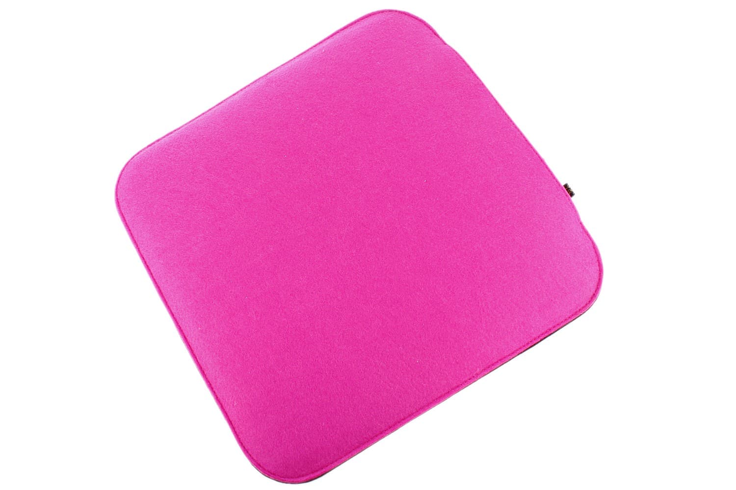 Felt seat cushion 2 colored to turn in black and blackberry