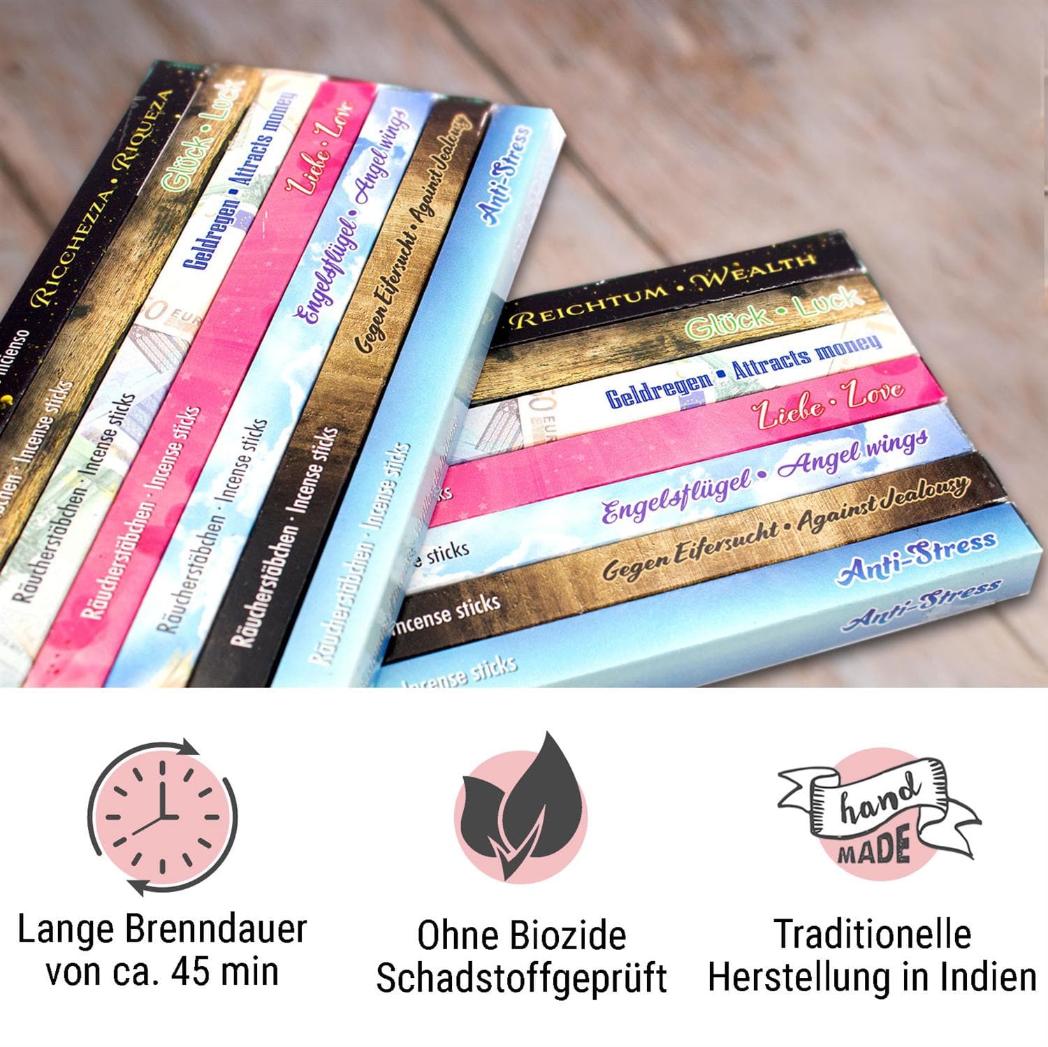 Incense Sticks Set Lucky Charm Incense Sticks Set Lucky Charm