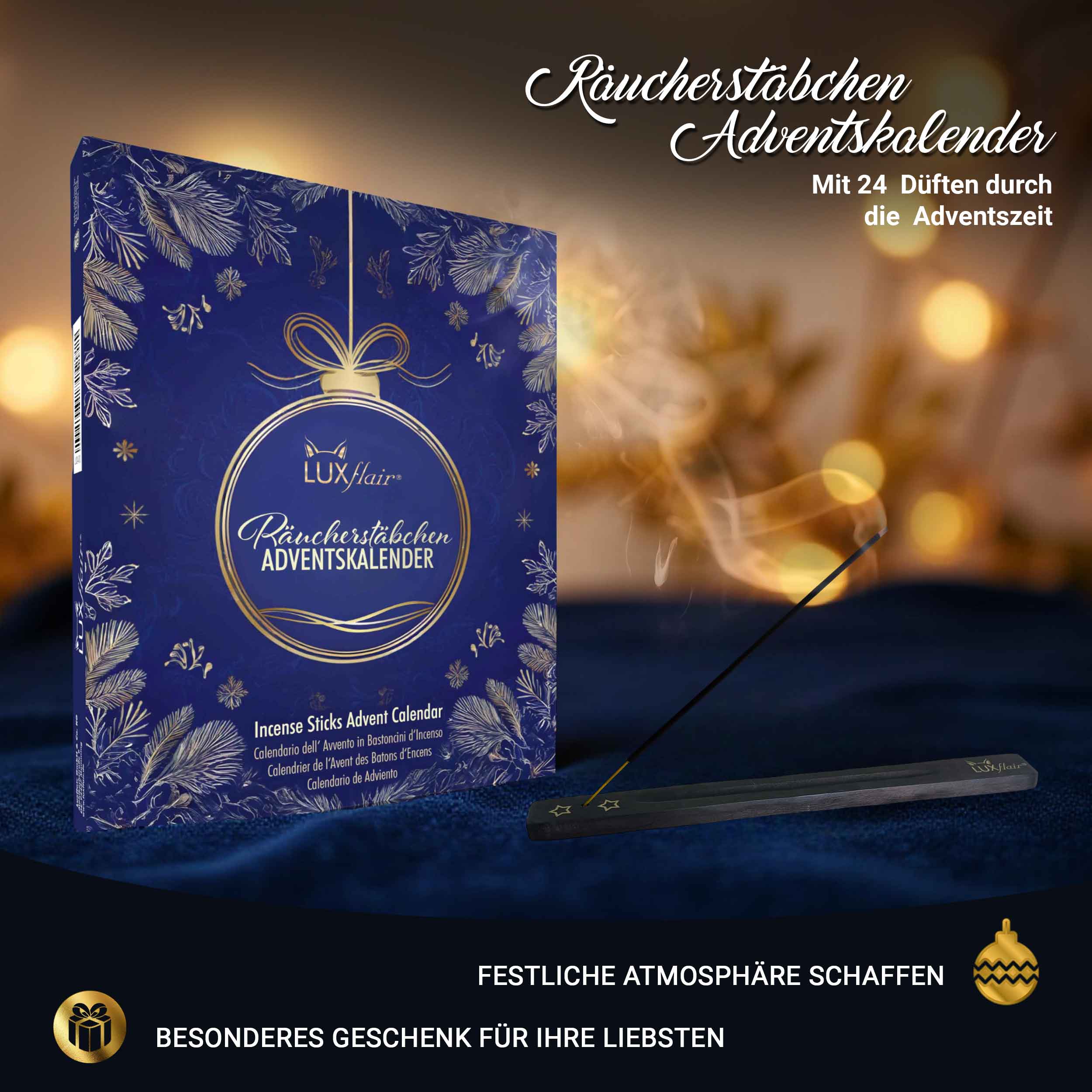 Räucherstäbchen Adventskalender 2025