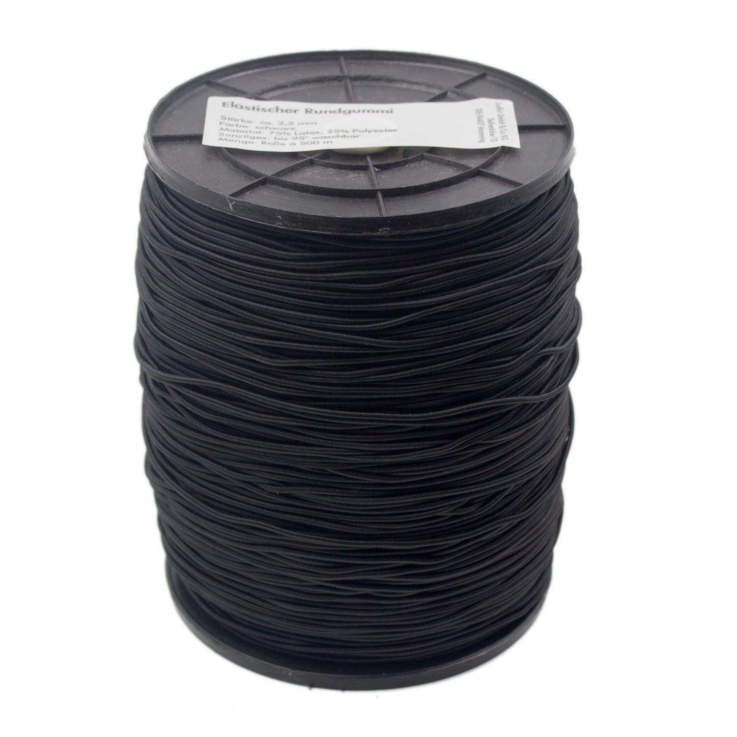 2,3mm Gummikordel - Gummiband im 100m Spar-Gebinde (LX2046-100)