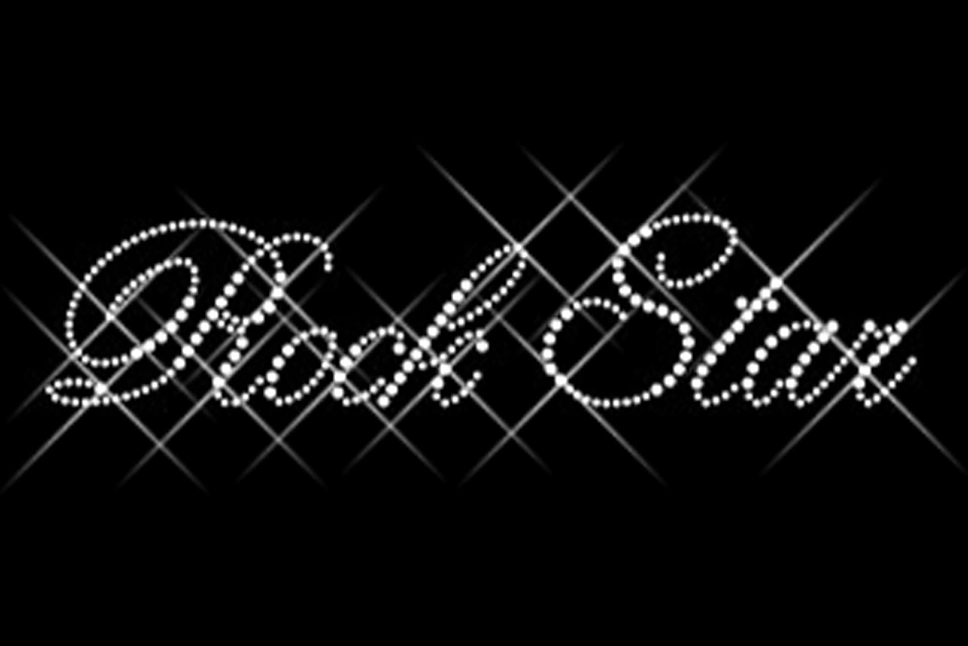 Rhinestone motif "Rockstar Rhinestone motif "Rockstar
