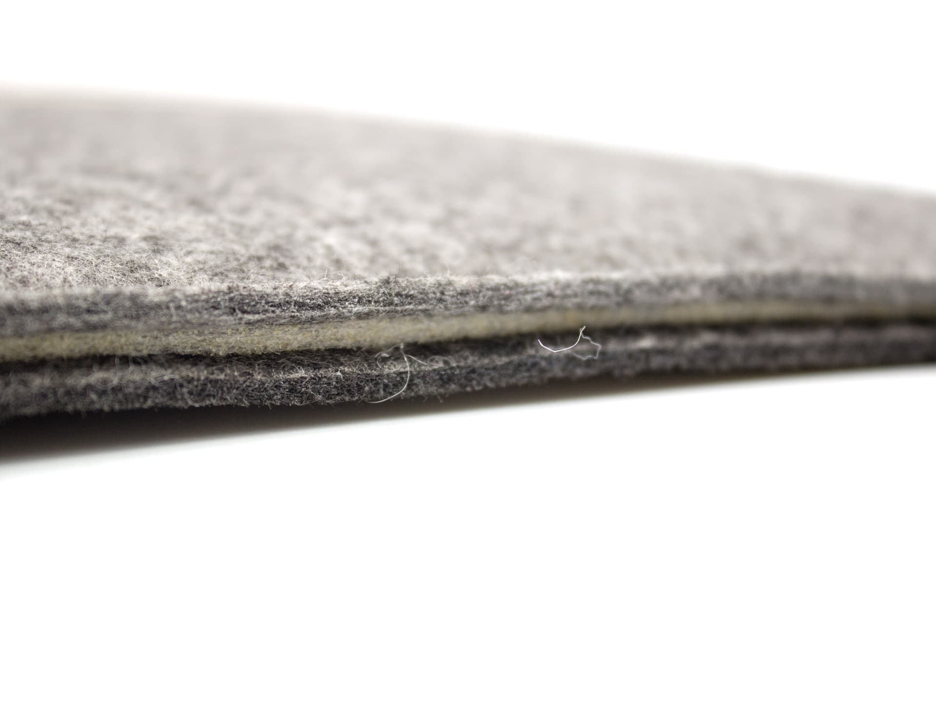 Reversible felt cushion, dark grey - BWARE Reversible felt cushion, dark grey - BWARE