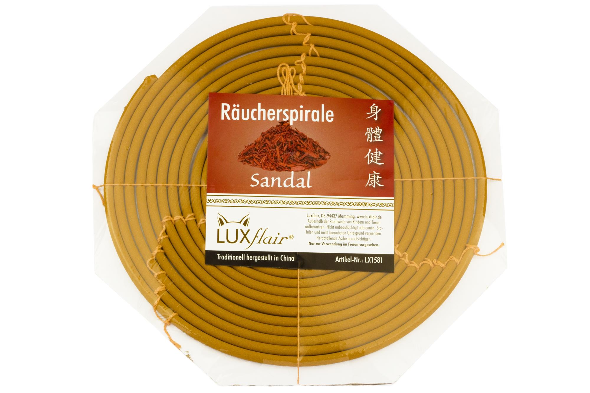 1 Tag Räucherspirale mit Sandelholz-Duft (LX1581)