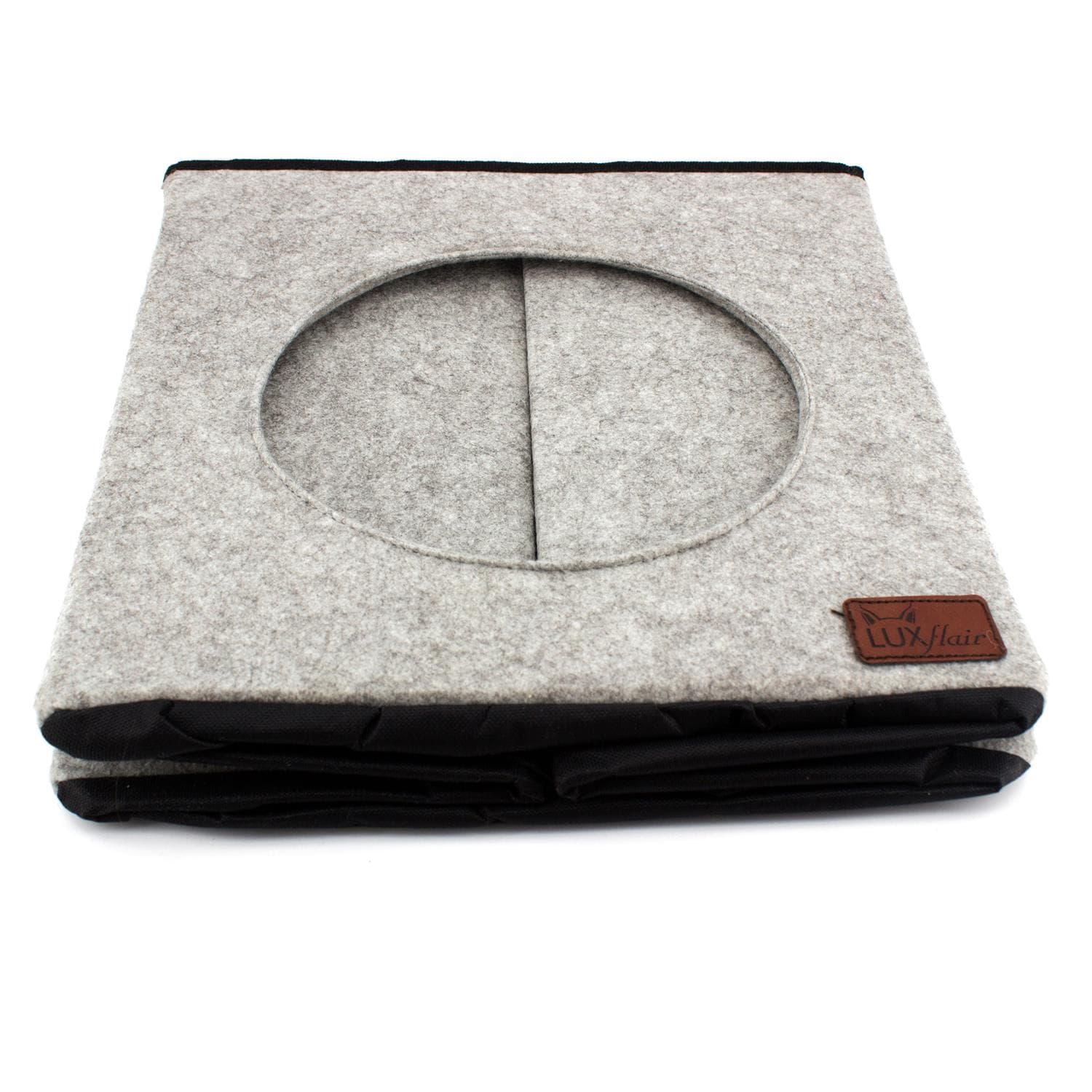 Felt cat cave as a stool Felt cat cave as a stool