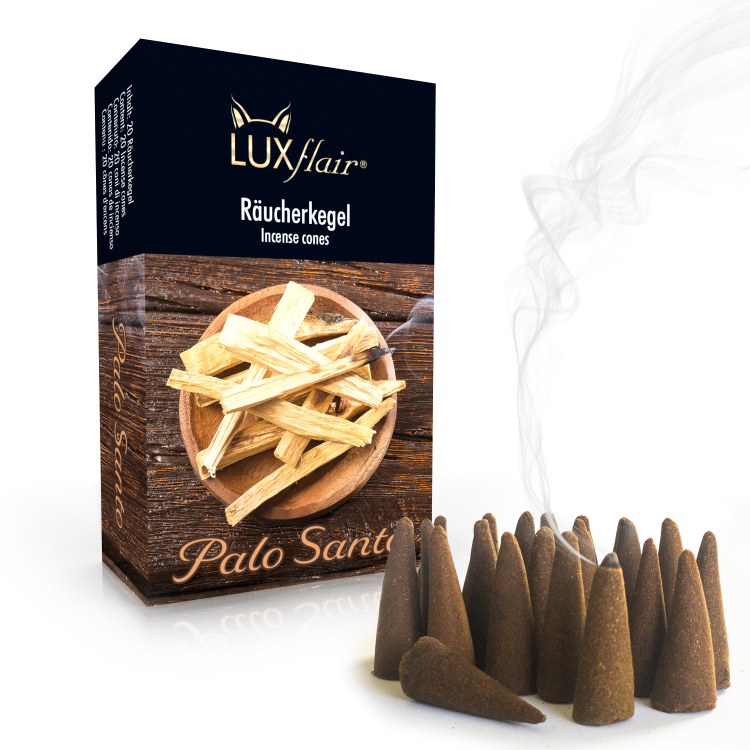 Räucherkegel Palo Santo - 20 Stück (LX2386)