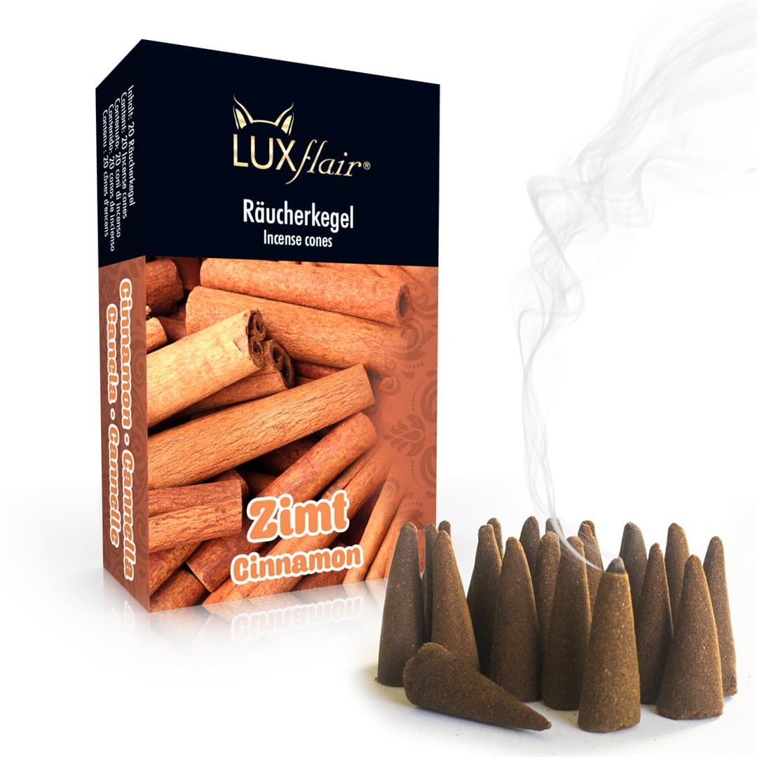 Cinnamon incense cones - 20 pieces