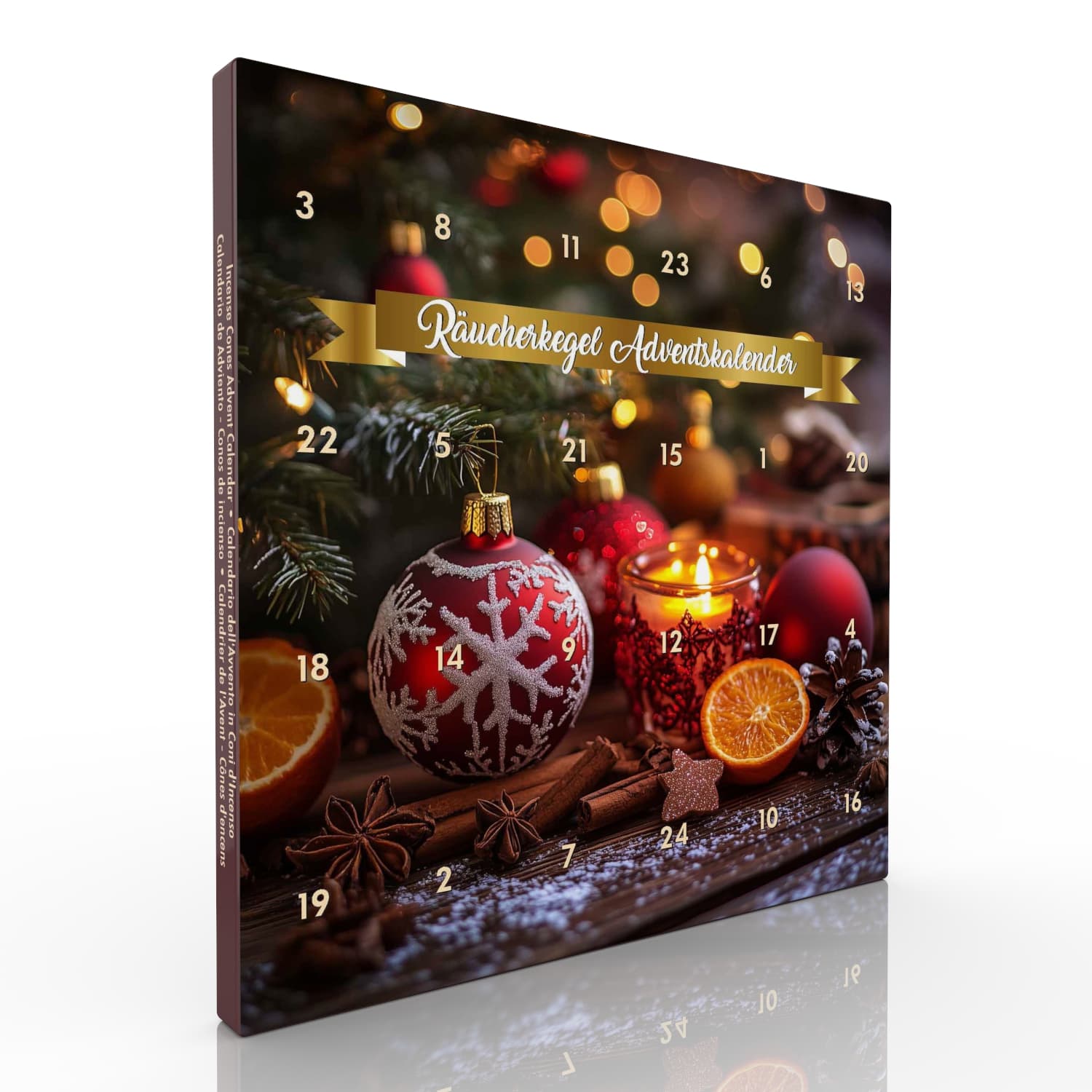 Räucherkegel Advent Calendar 2025 - Normal Cones