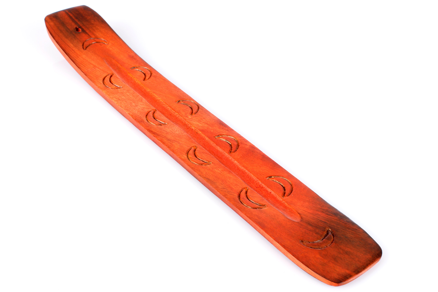 Räucherstäbchenhalter orange aus Sheesham-Holz (LX1902)