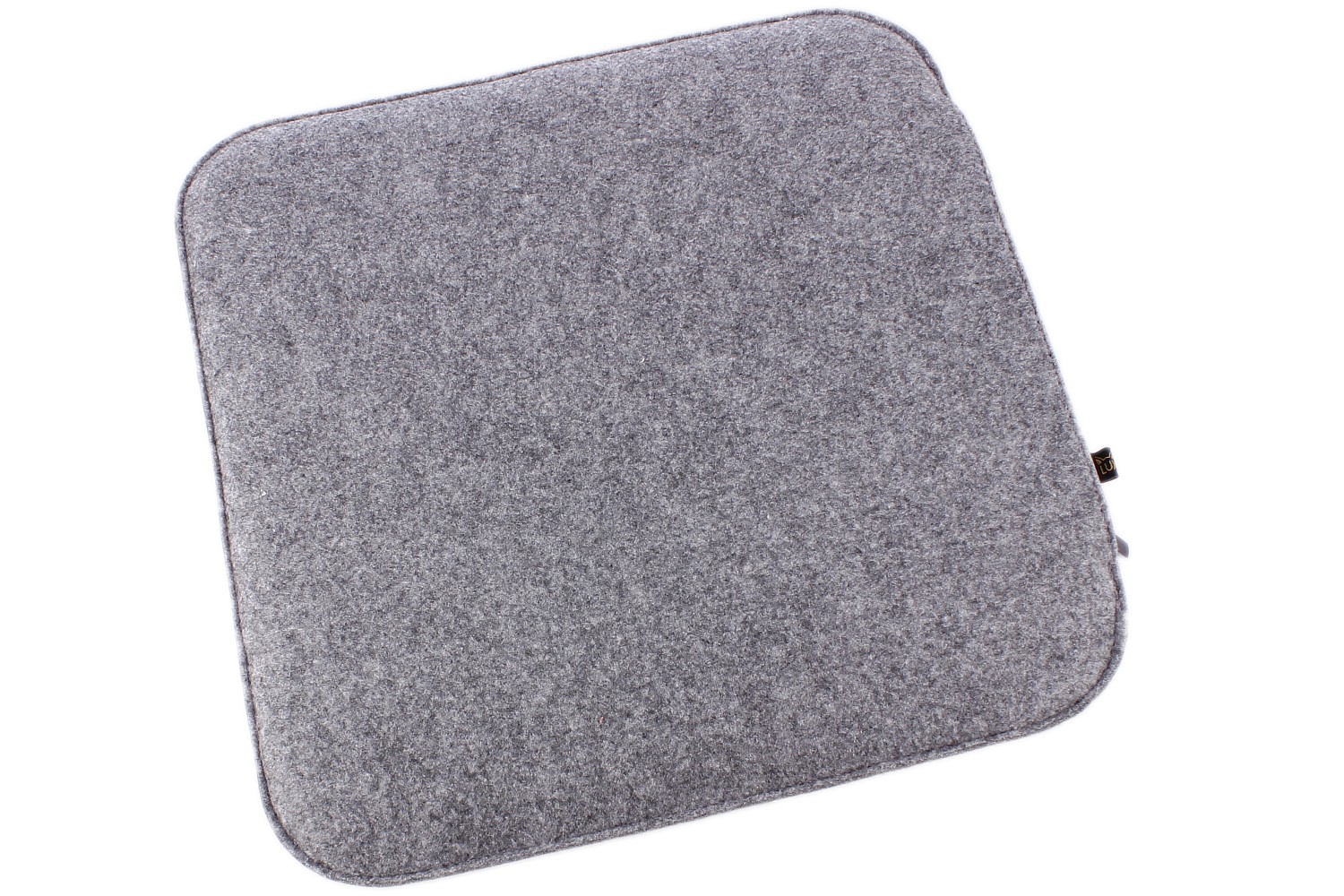 Felt seat cushion grayish/cream white with small defects