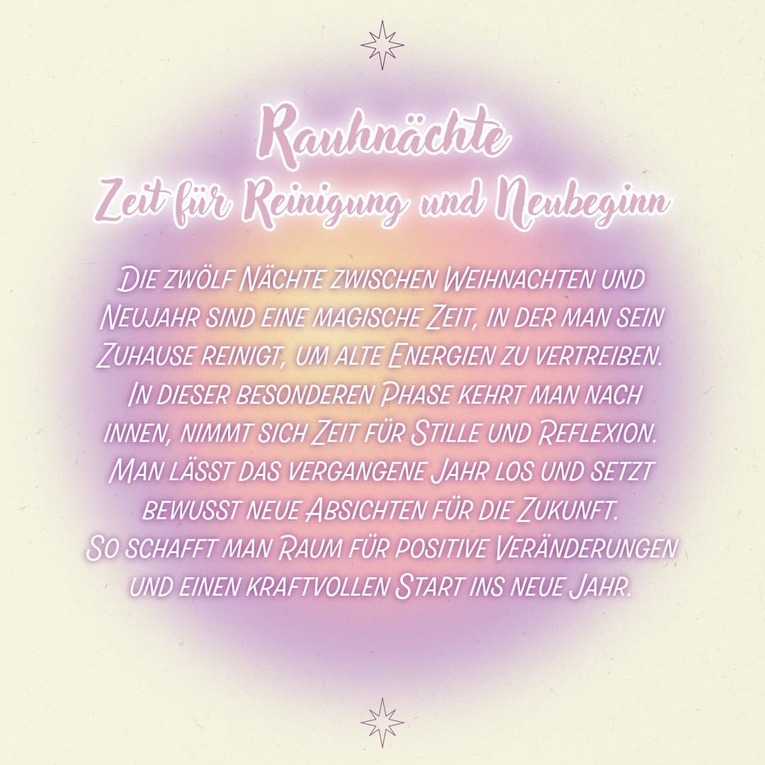Rauhnacht Incense Stick Set