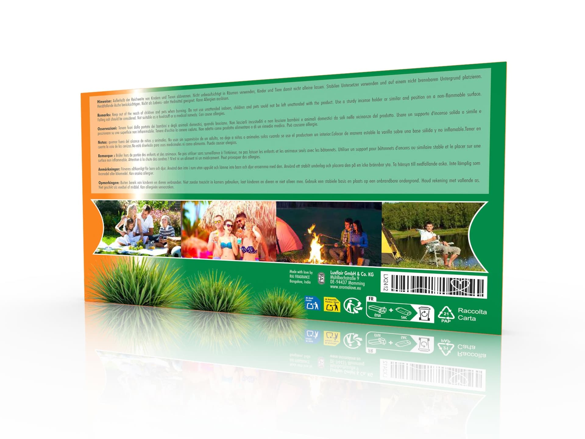 Citronella Incense Cones Freedom (Pack of 50)