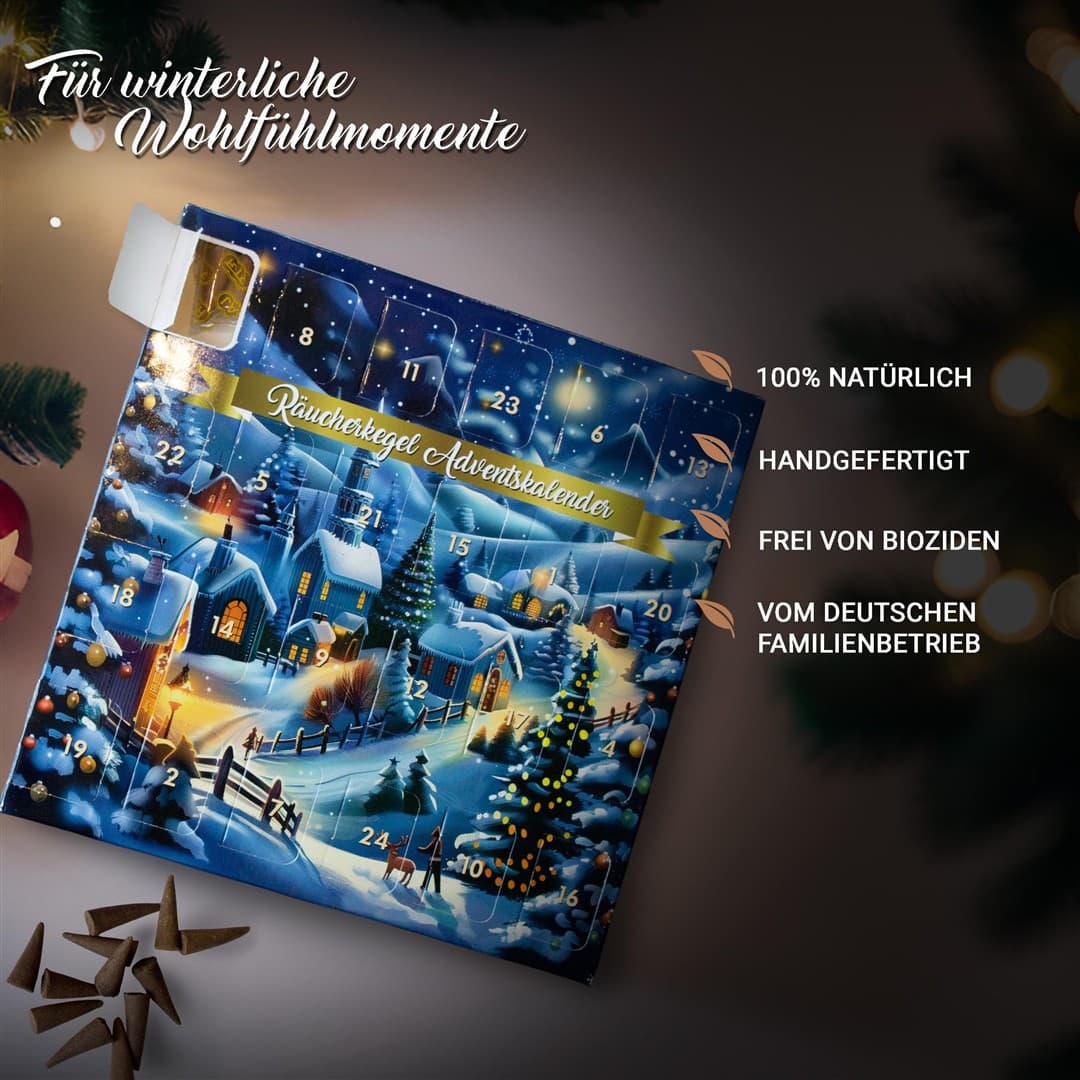 Incense cones Advent calendar - Normal cones