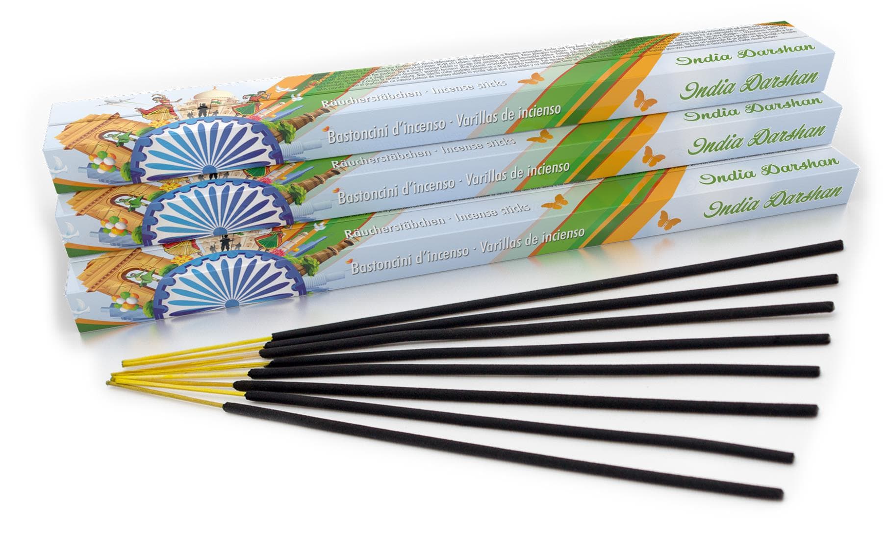 Incense Sticks Indian Darshan Set of 10 Incense Sticks Indian Darshan Set of 10