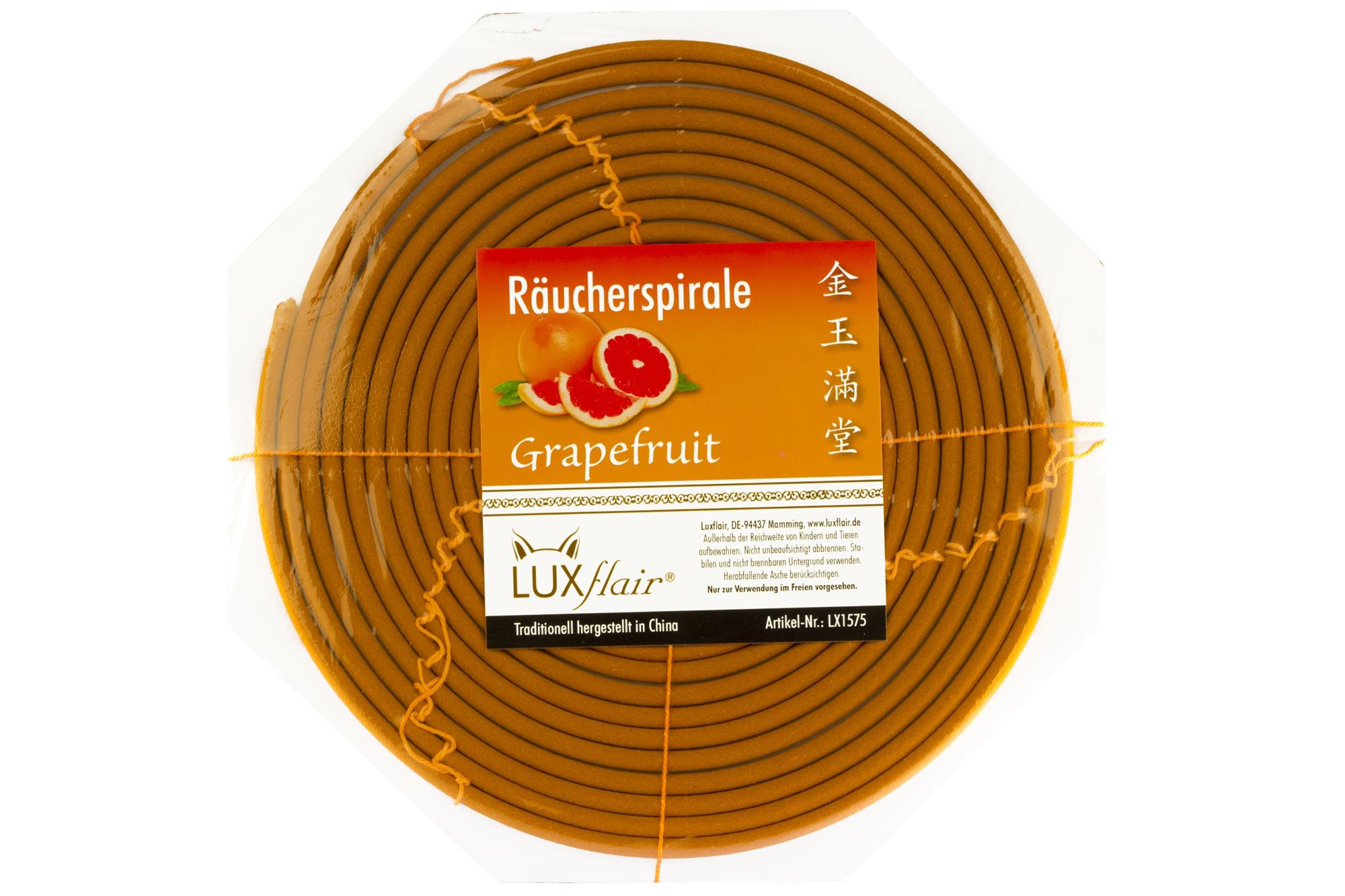 1 Tag Räucherspirale mit Grapefruit-Duft (LX1575)