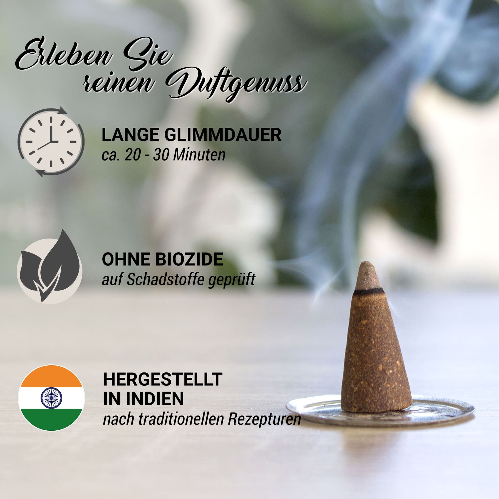 Räucherkegel Set Sommer - 10 Packungen (LX2379) Räucherkegel Set Sommer - 10 Packungen (LX2379)