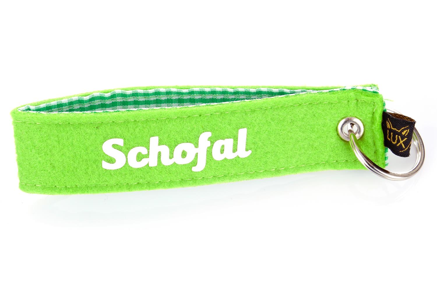 Bavarian felt keychain Schofal