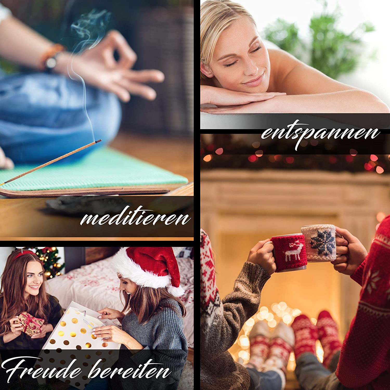 Incense Set Winter-Christmas Incense stick mix with 26 fragrances (winter set)