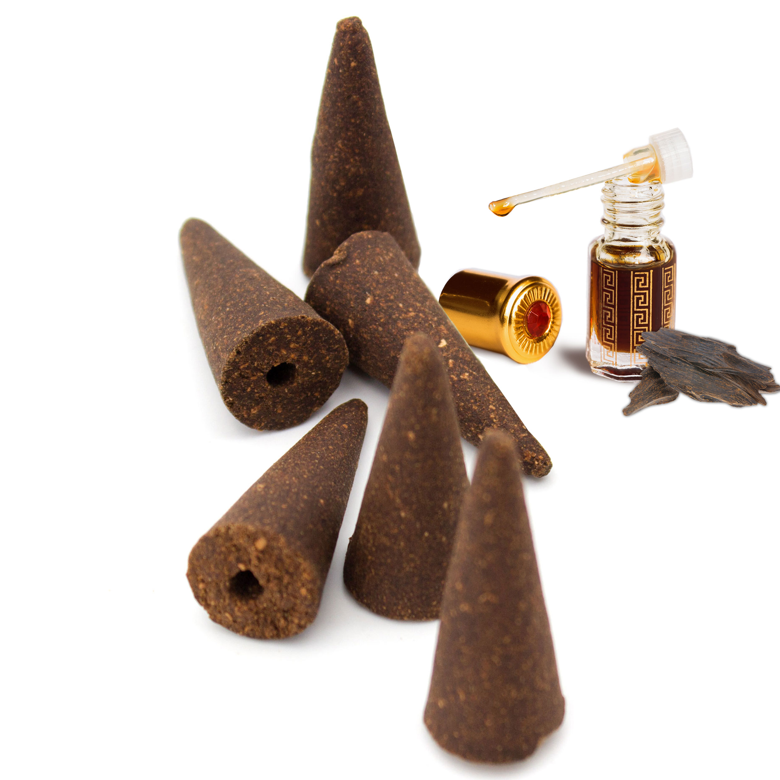 XXL Backflow incense cone 25 pieces - Oud XXL Backflow incense cone 25 pieces - Oud