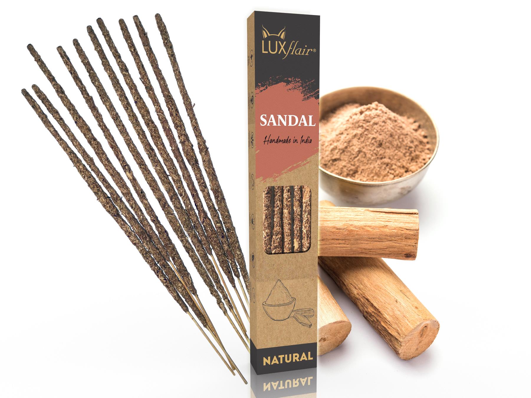 Natürliche Räucherstäbchen Sandelholz - NATURAL SANDAL (LX2331)