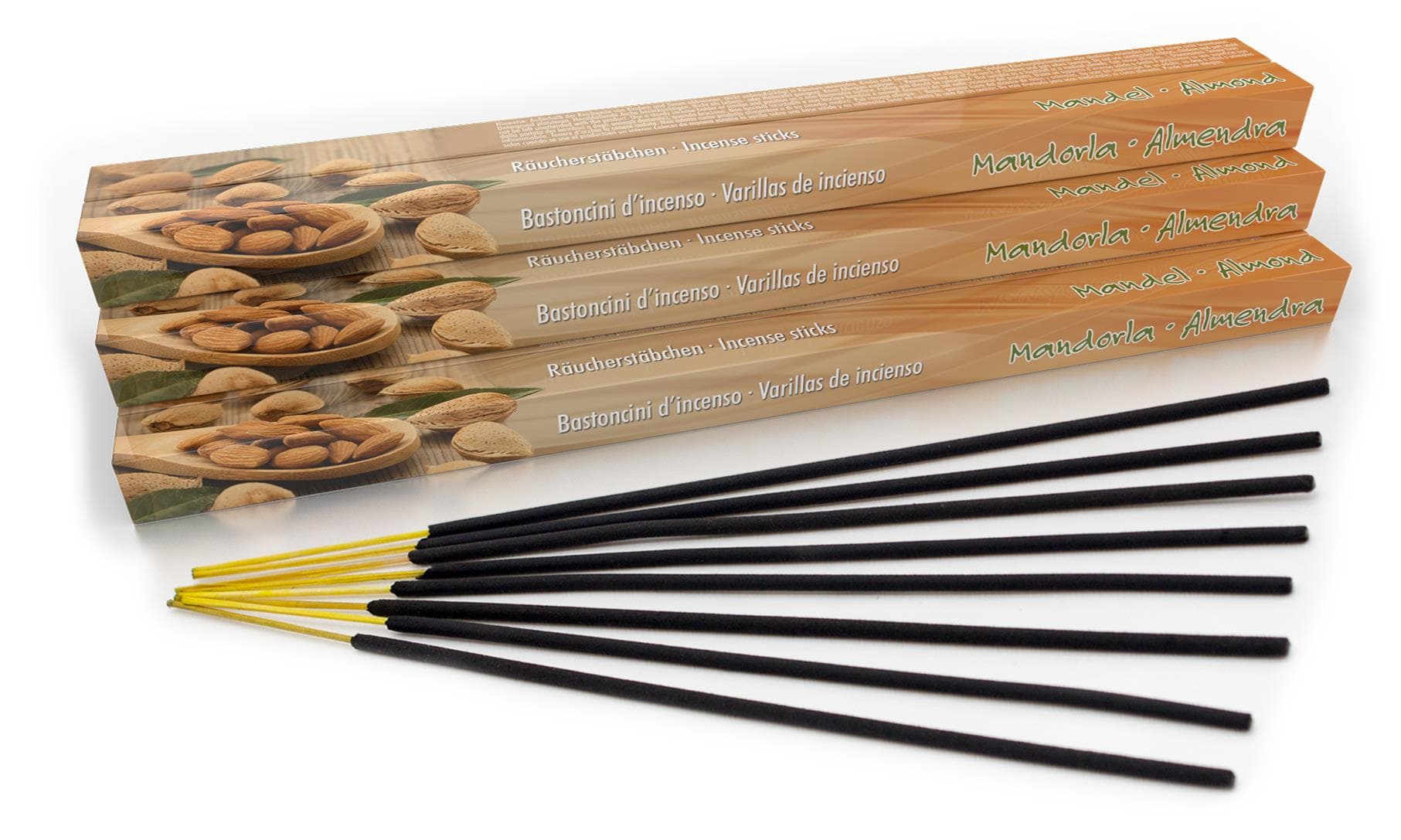 Almond Incense Sticks Set of 10 Almond Incense Sticks Set of 10