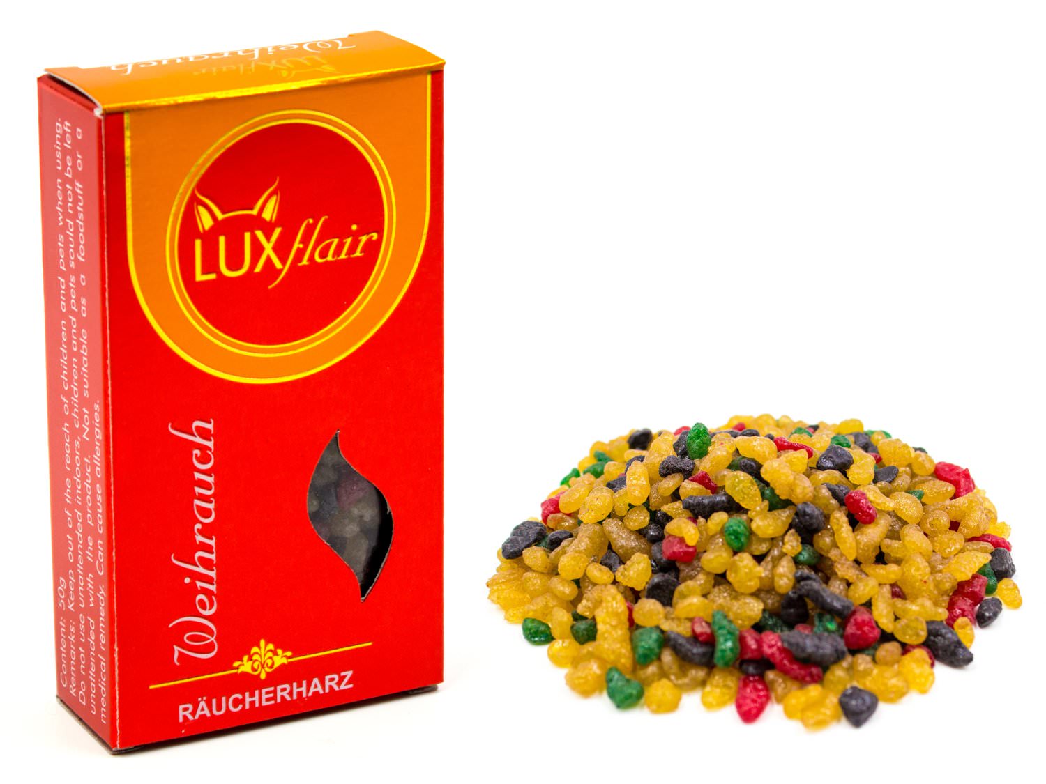 Farbiger Weihrauch-Mix 50g in Premium Qualität (LX1615)