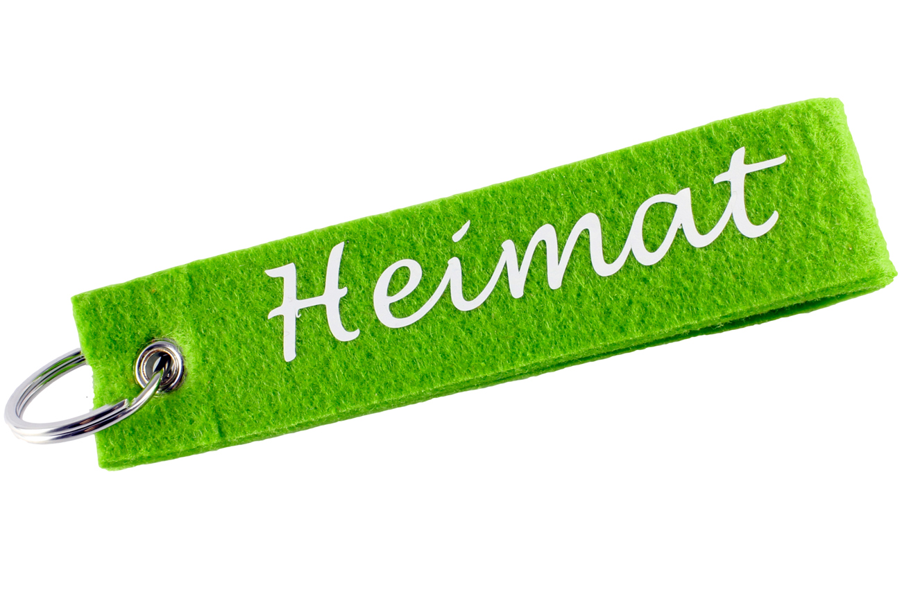 Felt keychain "Home