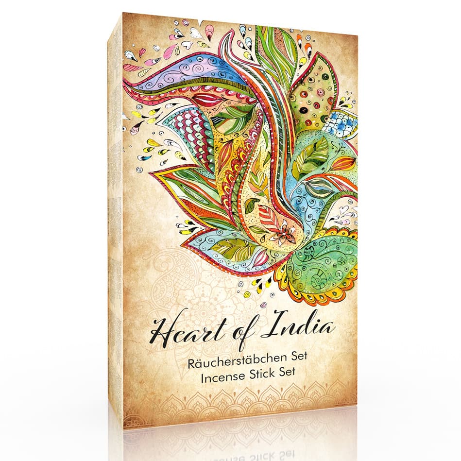 Heart of India" incense stick set Heart of India" incense stick set