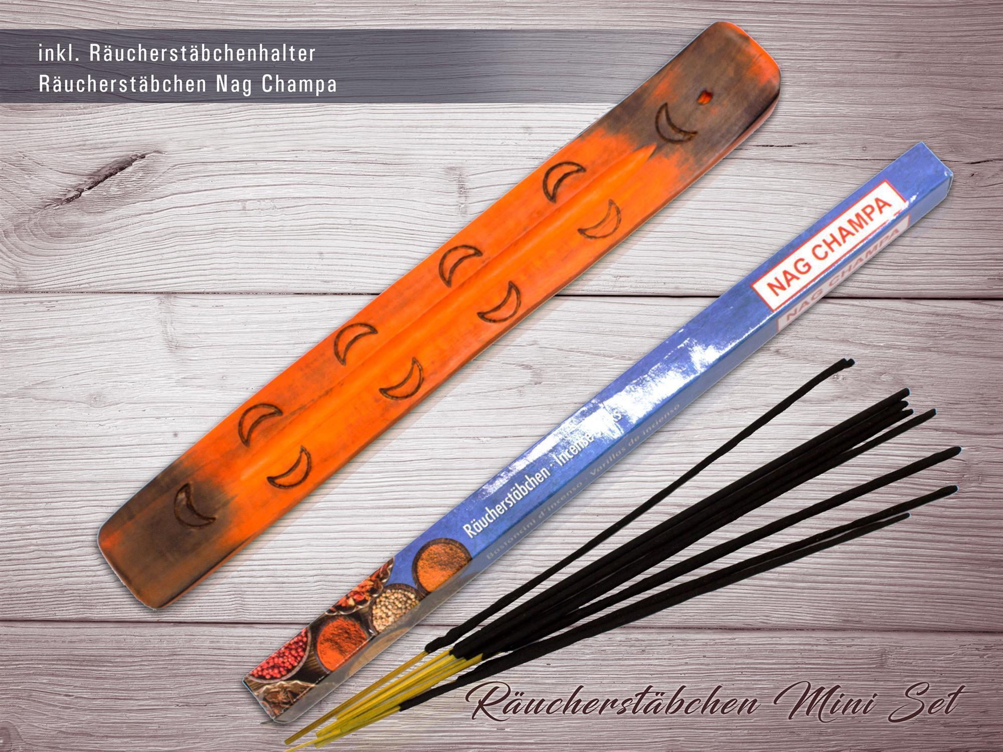 Beginner incense stick set incl. incense stick holder
