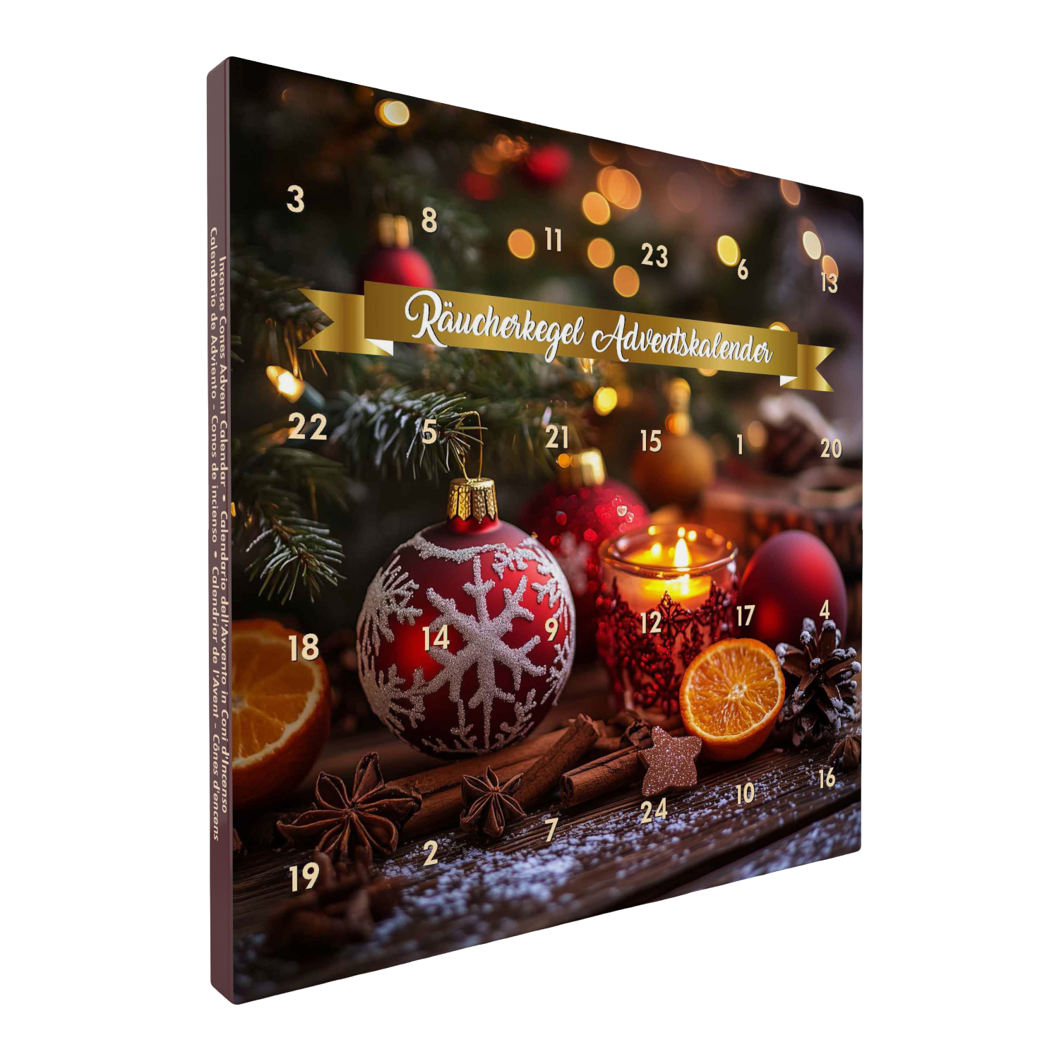 Räucherkegel Advent Calendar 2025 - Normal Cones