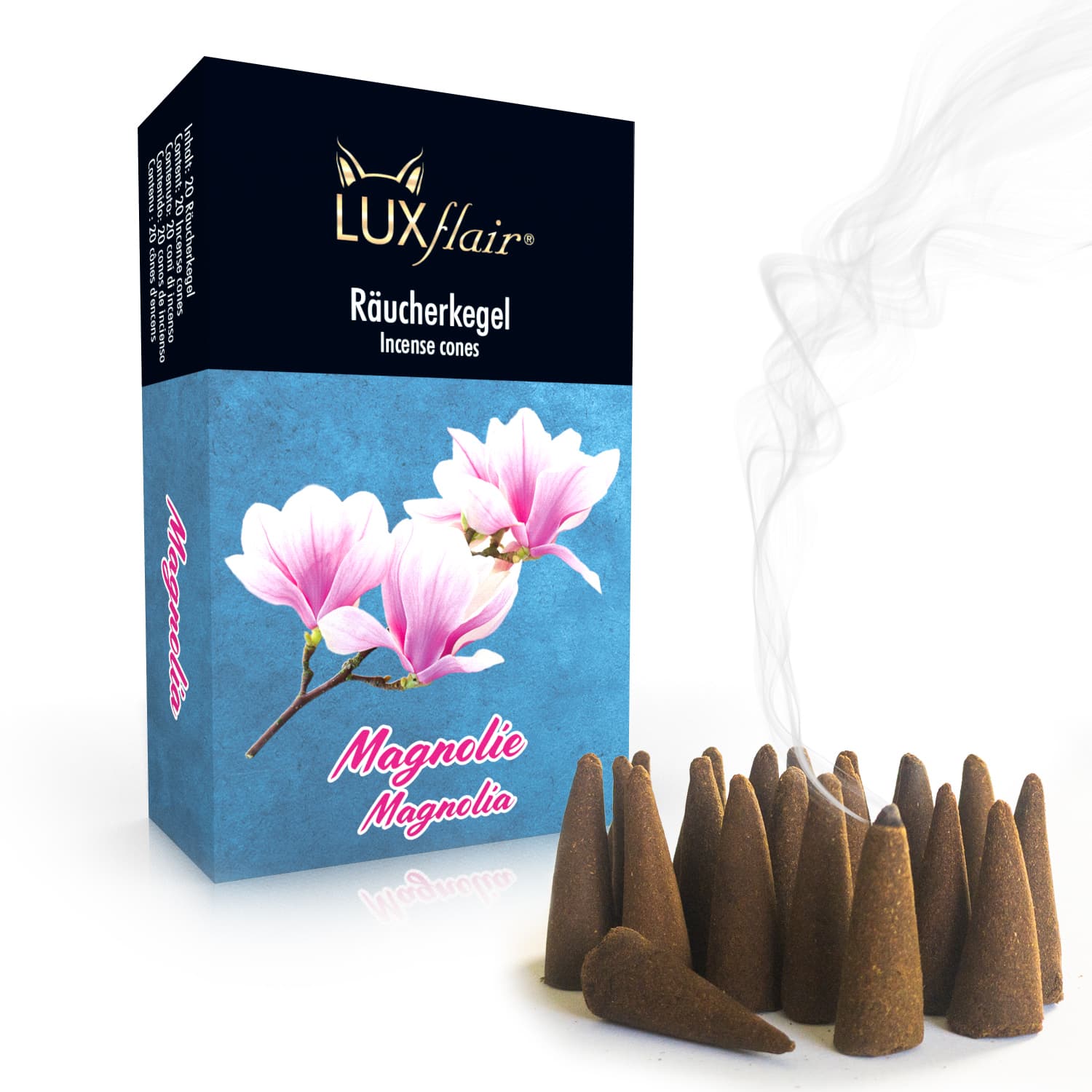 Räucherkegel Magnolie - 20 Stück (LX2399)