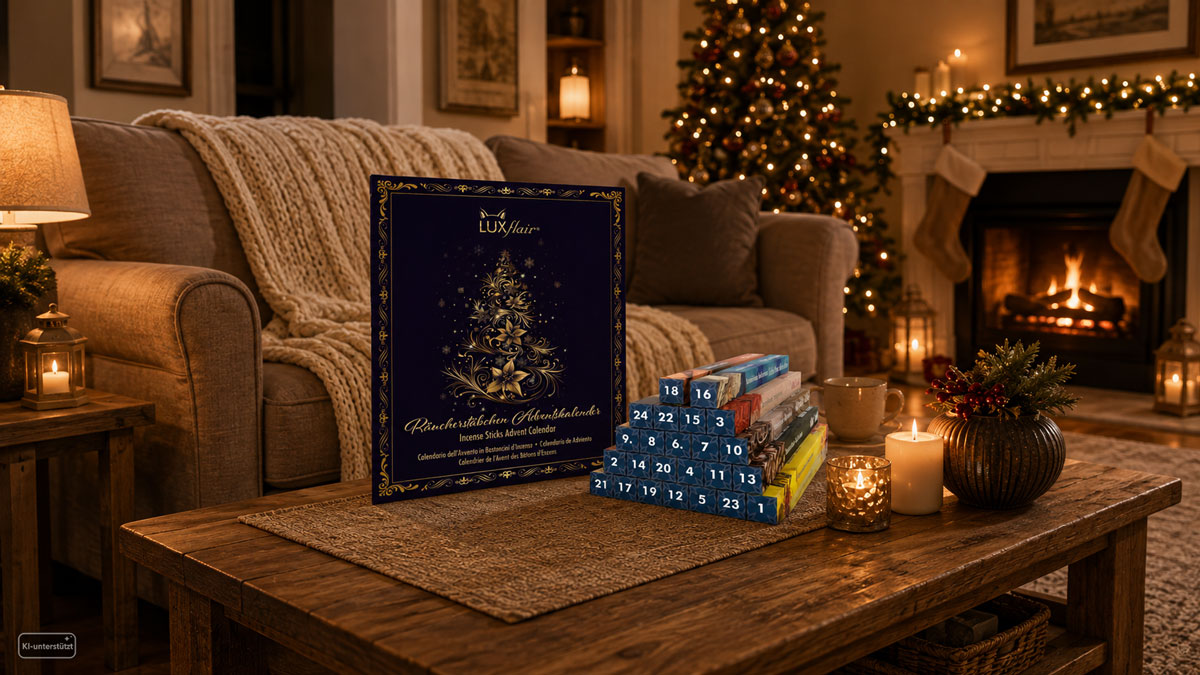 Adventskalender Räucherwerk: 24 Düfte für die stille Zeit