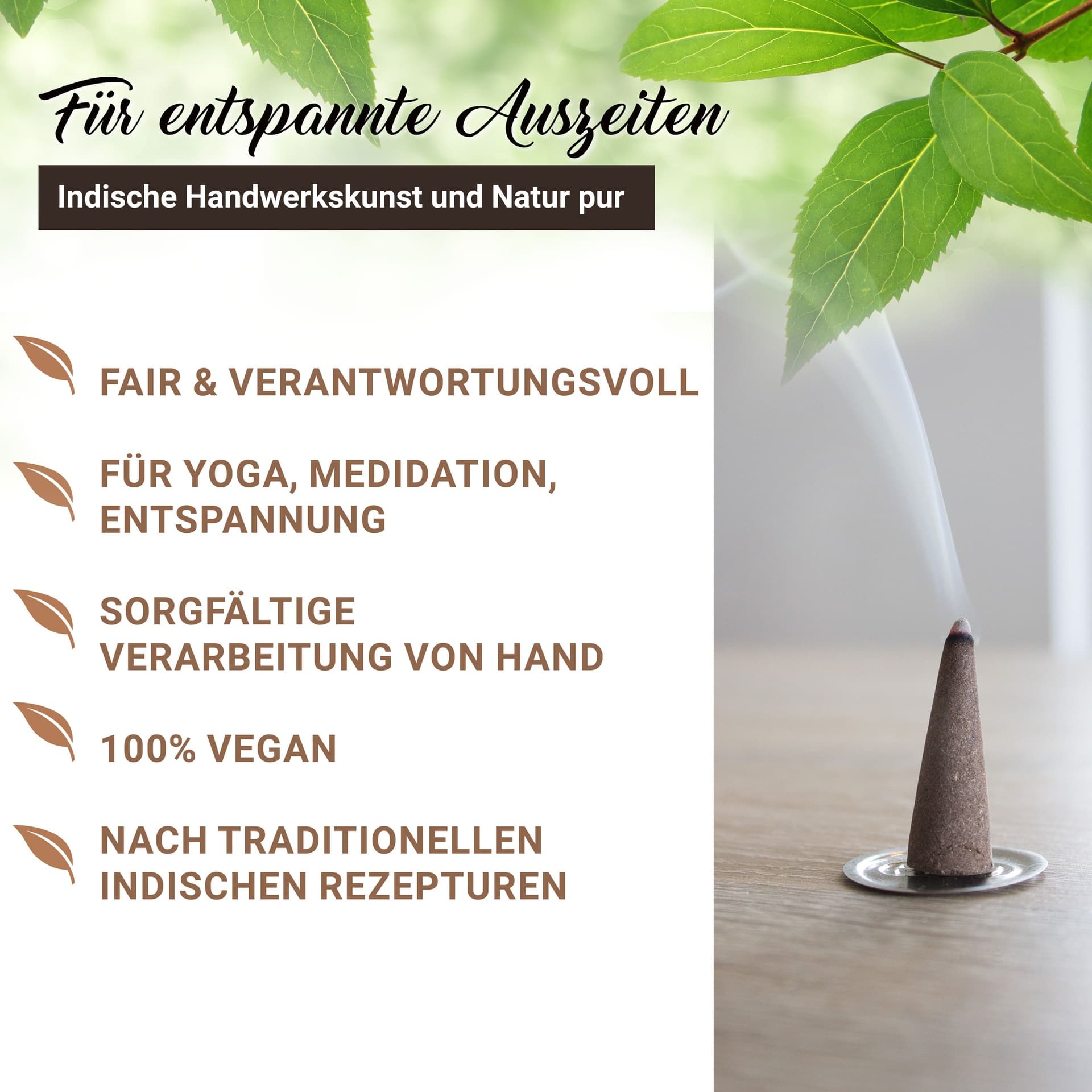 Räucherkegel Masala Myrrhe (LX2358)