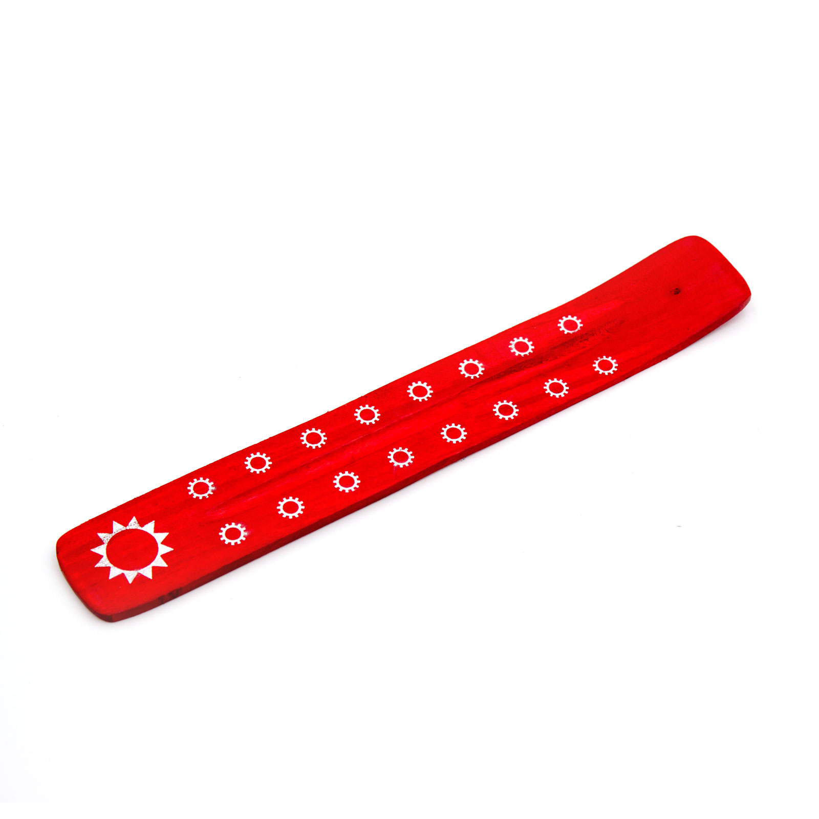 Räucherstäbchenhalter rot aus Rosen-Holz (LX1537)