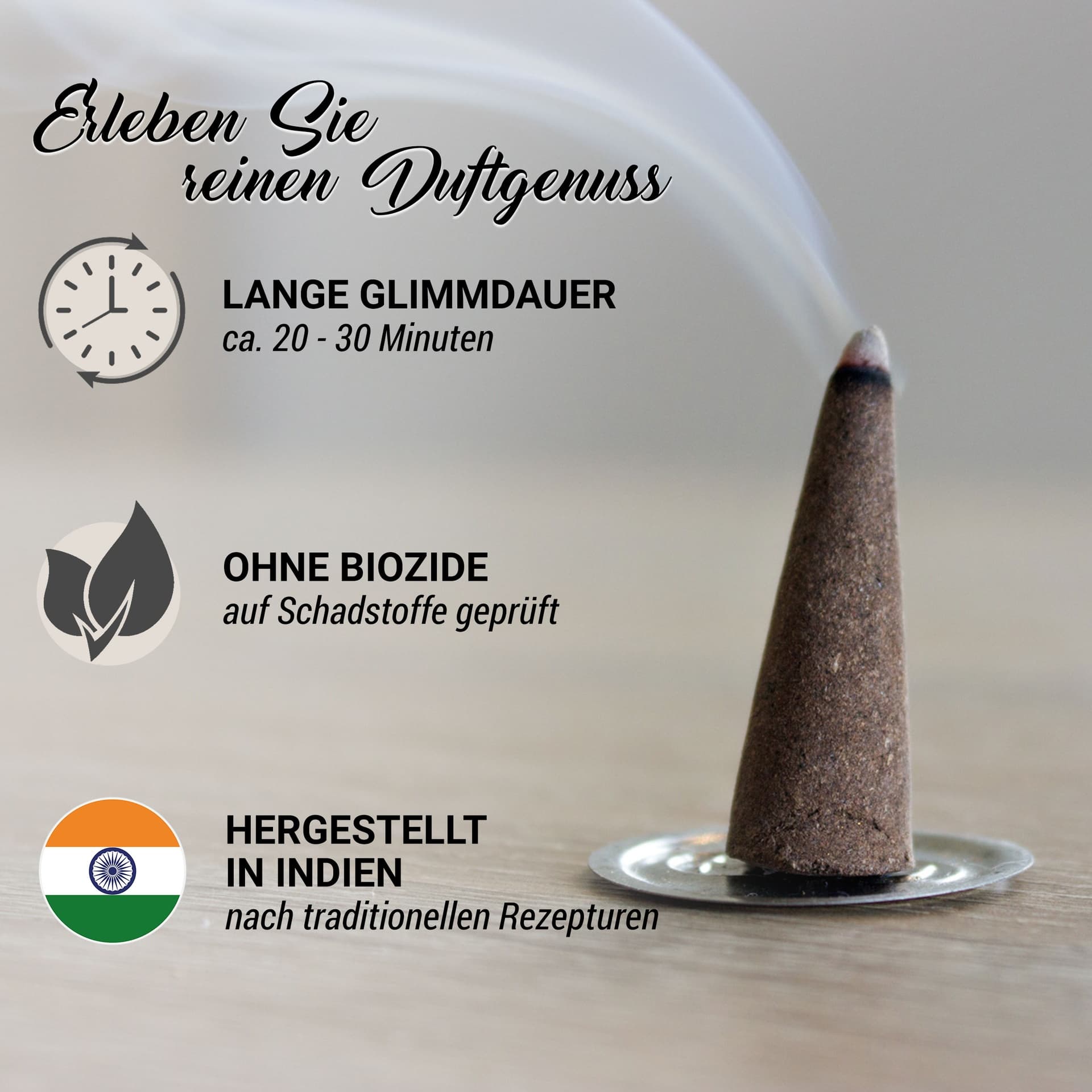 Räucherkegel Masala Myrrhe (LX2358)