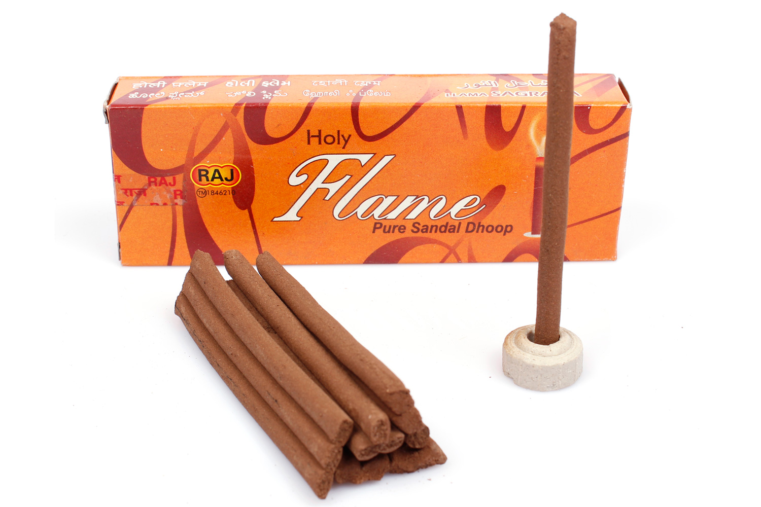 Dhoop Sticks Sandalwood Dhoop Stick mixing set, 4 fragrances