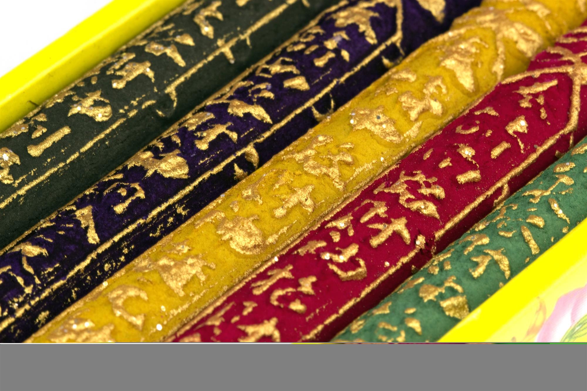 Set of 5 XL Chinese Incense Sticks "God of Wealth