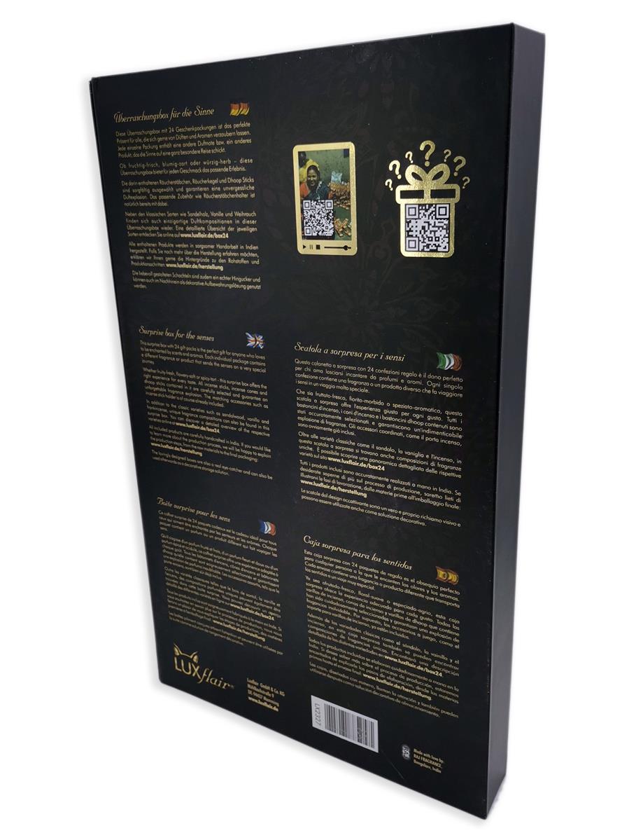 Räucherstäbchen Adventskalender - Black Edition (LX2327)